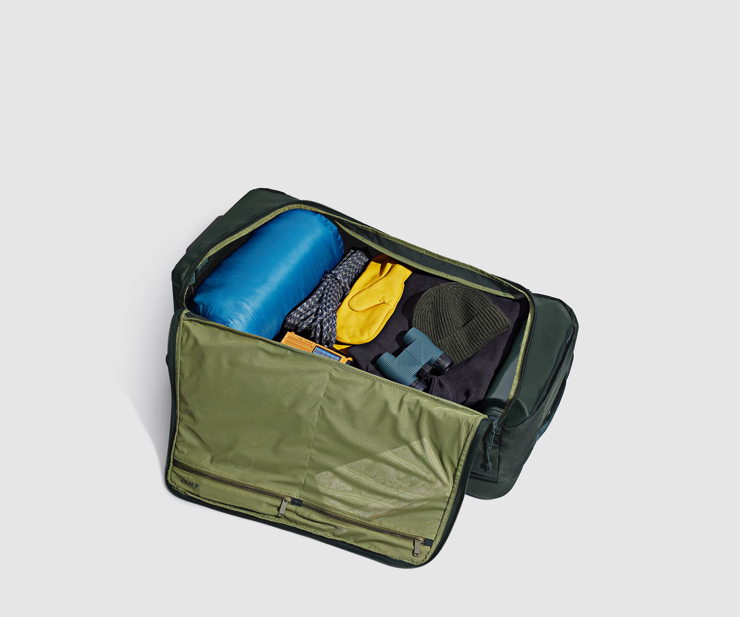 Active Rolling Duffle 85L in Forest Green - Image 6