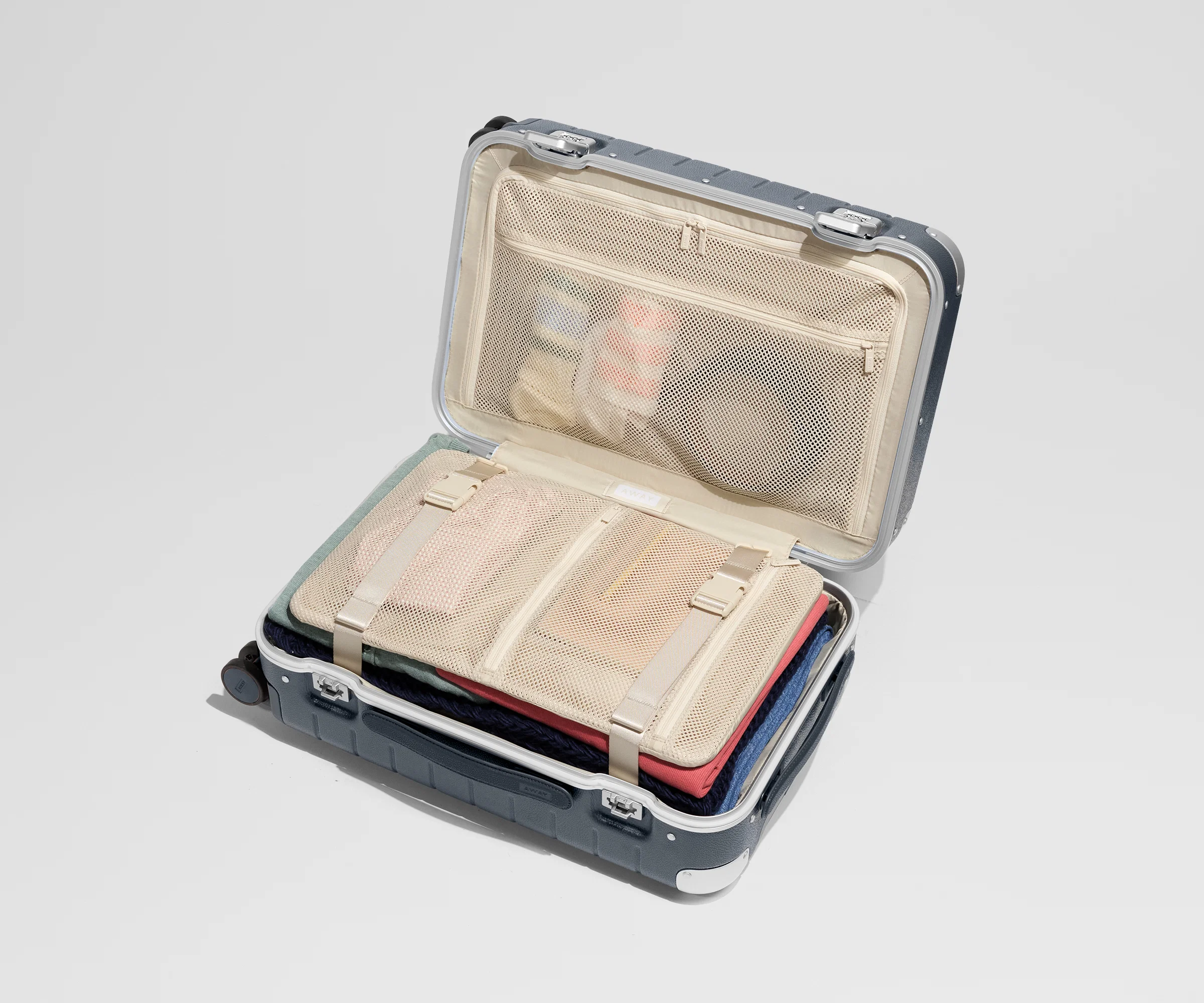 The Aluminum Edge Carry-On in Navy Blue - Image 5