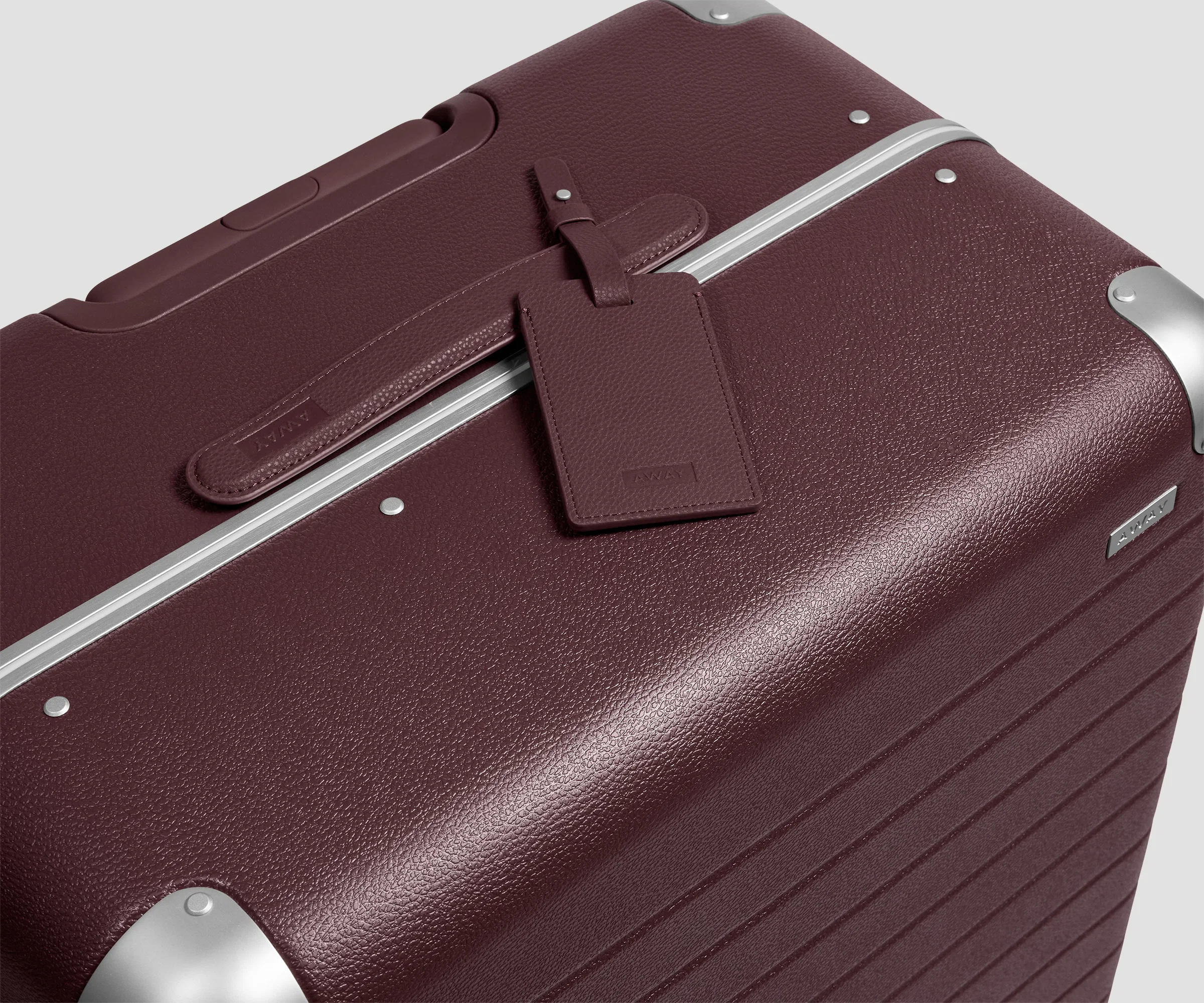 The Aluminum Edge Medium in Oxblood Red - Image 7