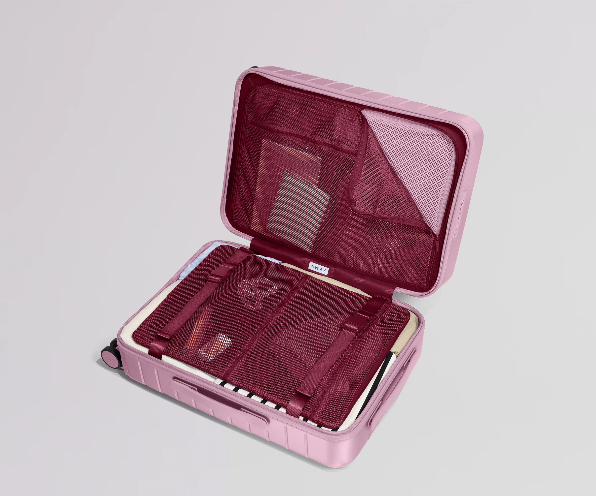 The Bigger Carry-On in Glacial Pink - Image 3