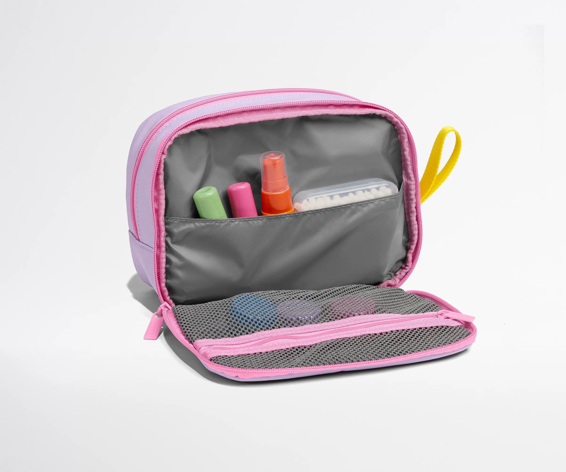 Kids Toiletry Bag in Butterfly Purple - Image 4