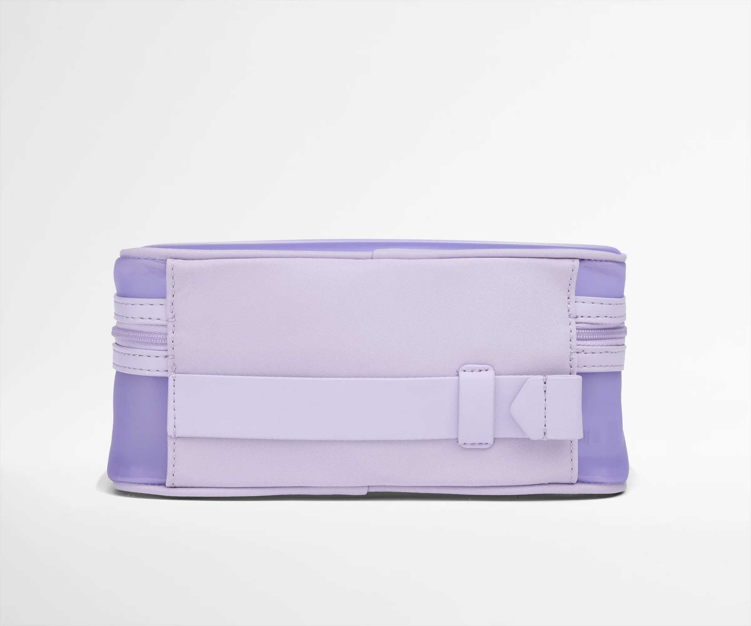 Clear Toiletry Bag in Lavender Haze Purple - Image 4