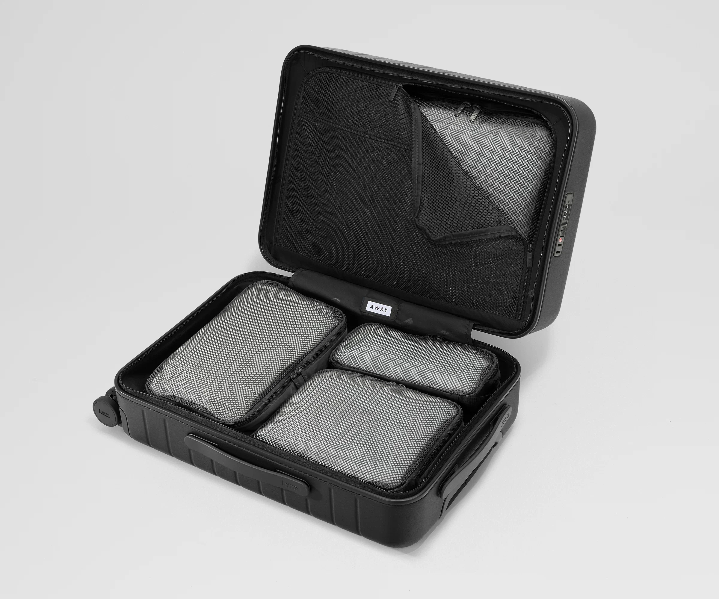 Compression Packing Cubes in Jet Black - Image 5