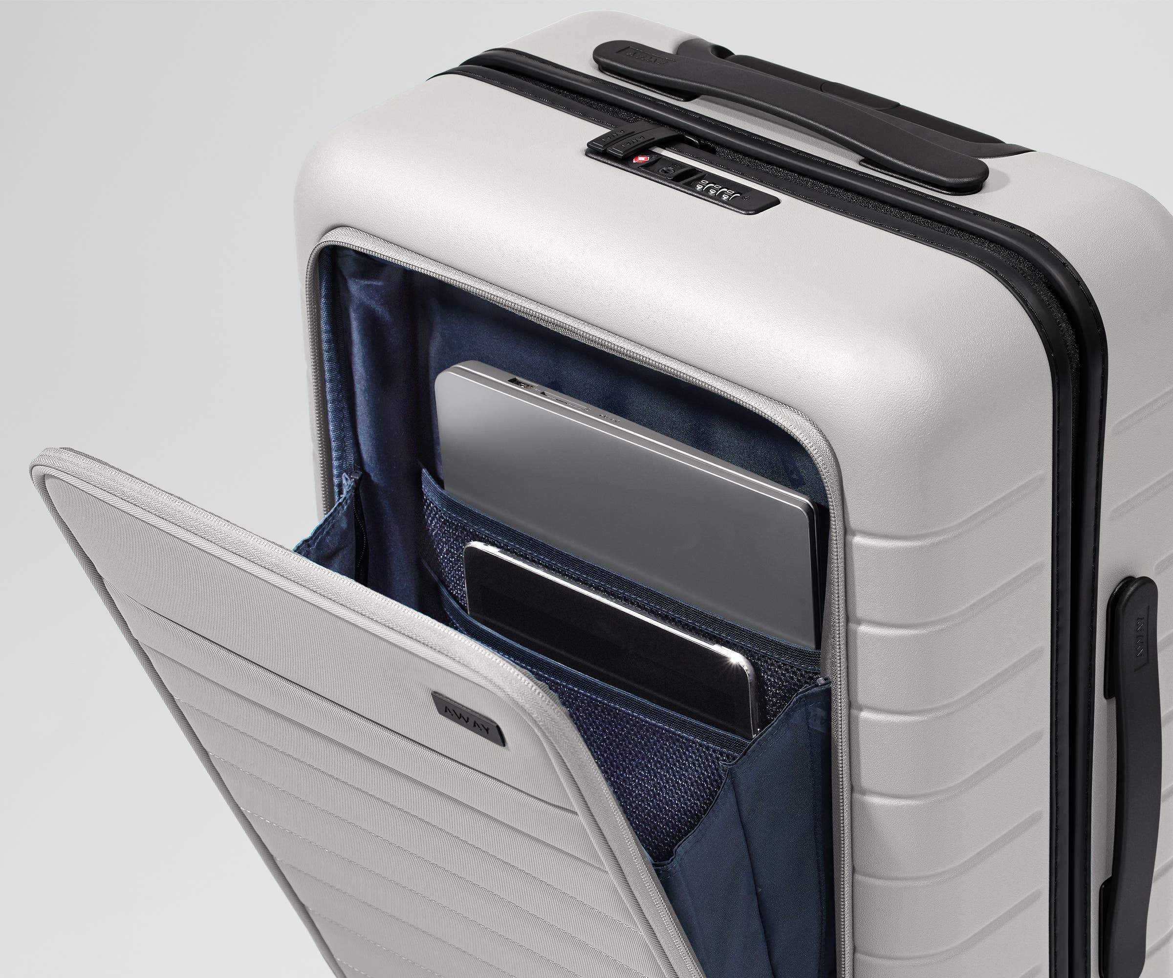 The Executive Carry-On in Cloud Gray - Image 5