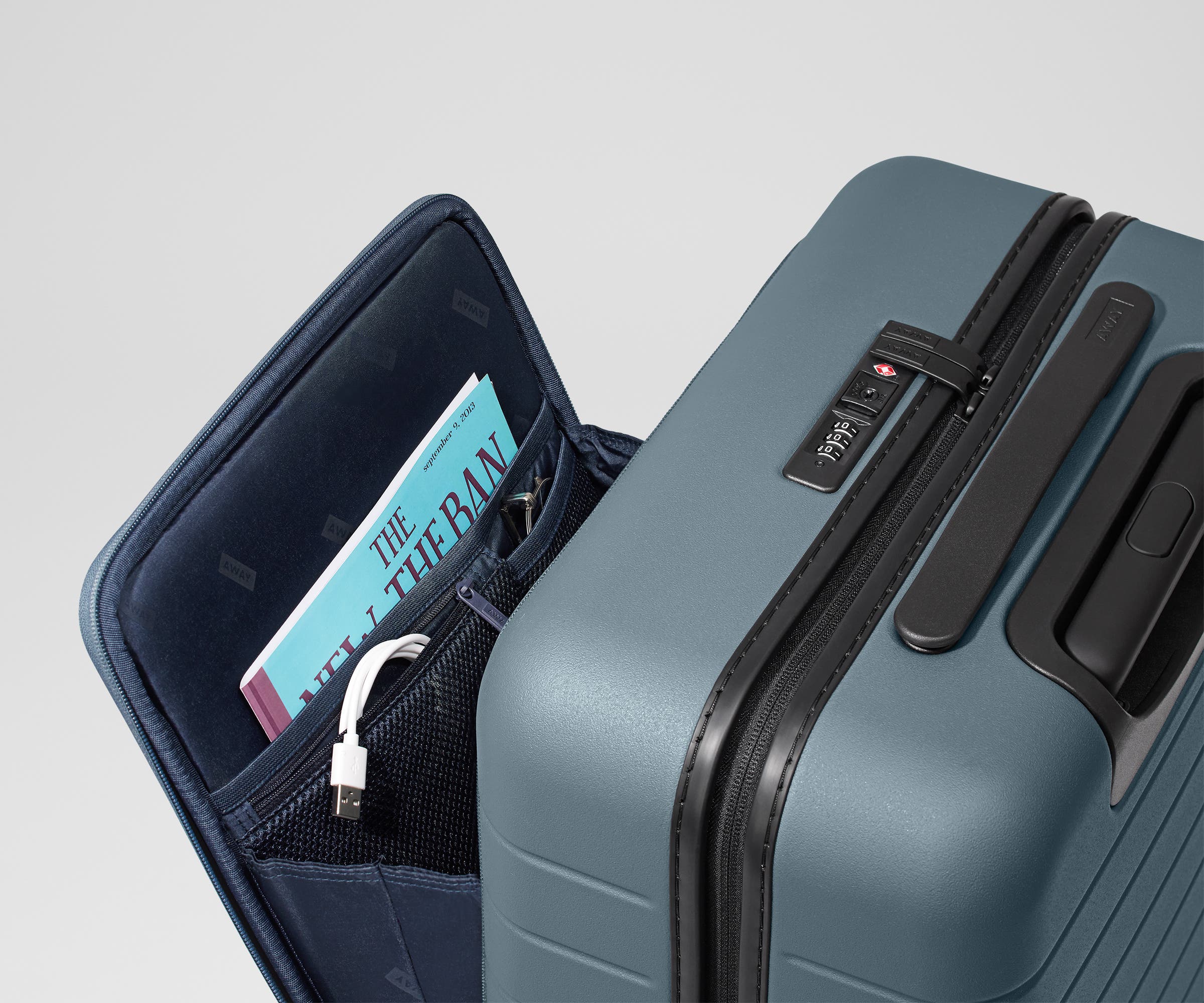 The Executive Carry-On in Coast Blue - Image 6