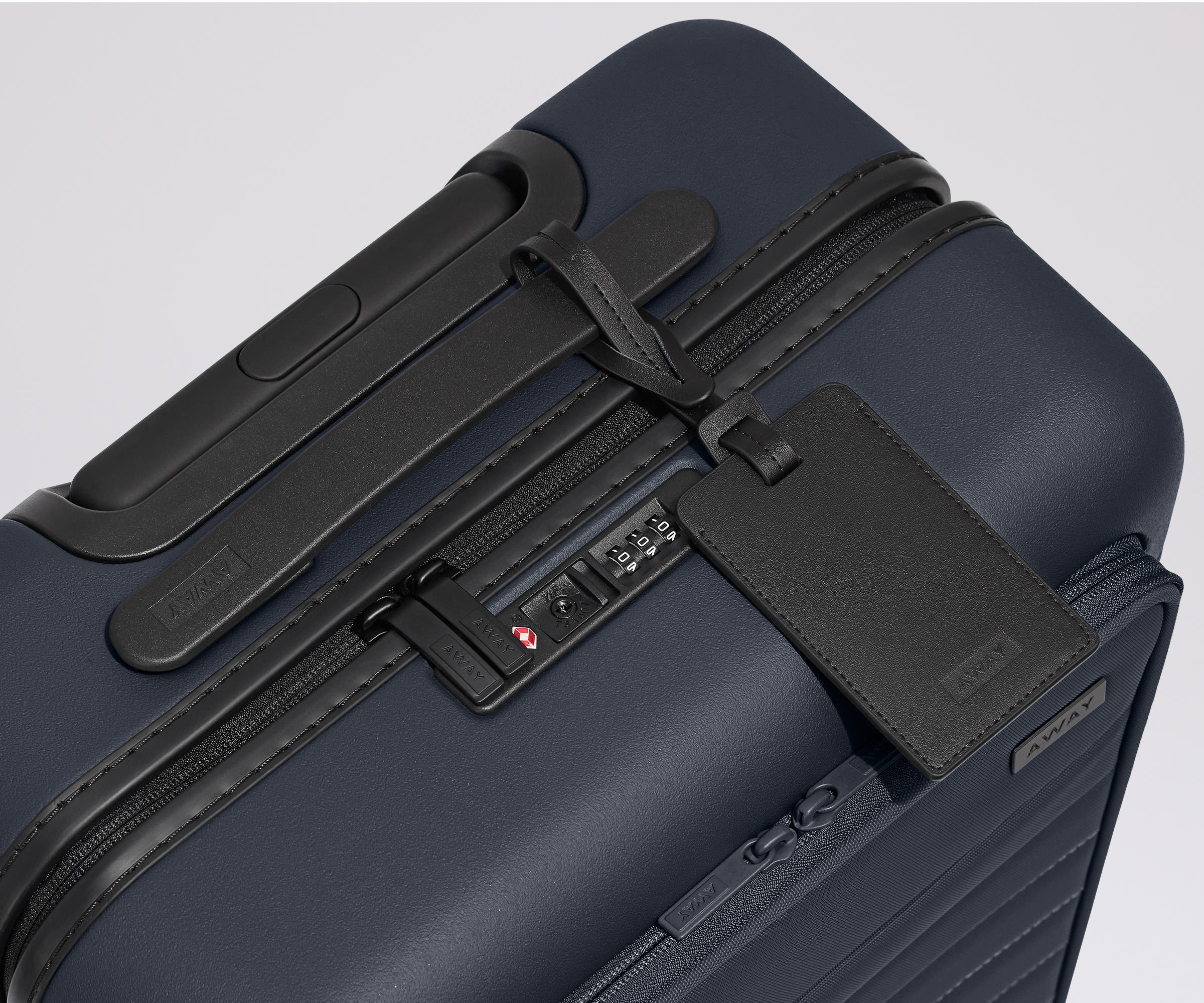 The Executive Carry-On in Navy Blue - Image 13