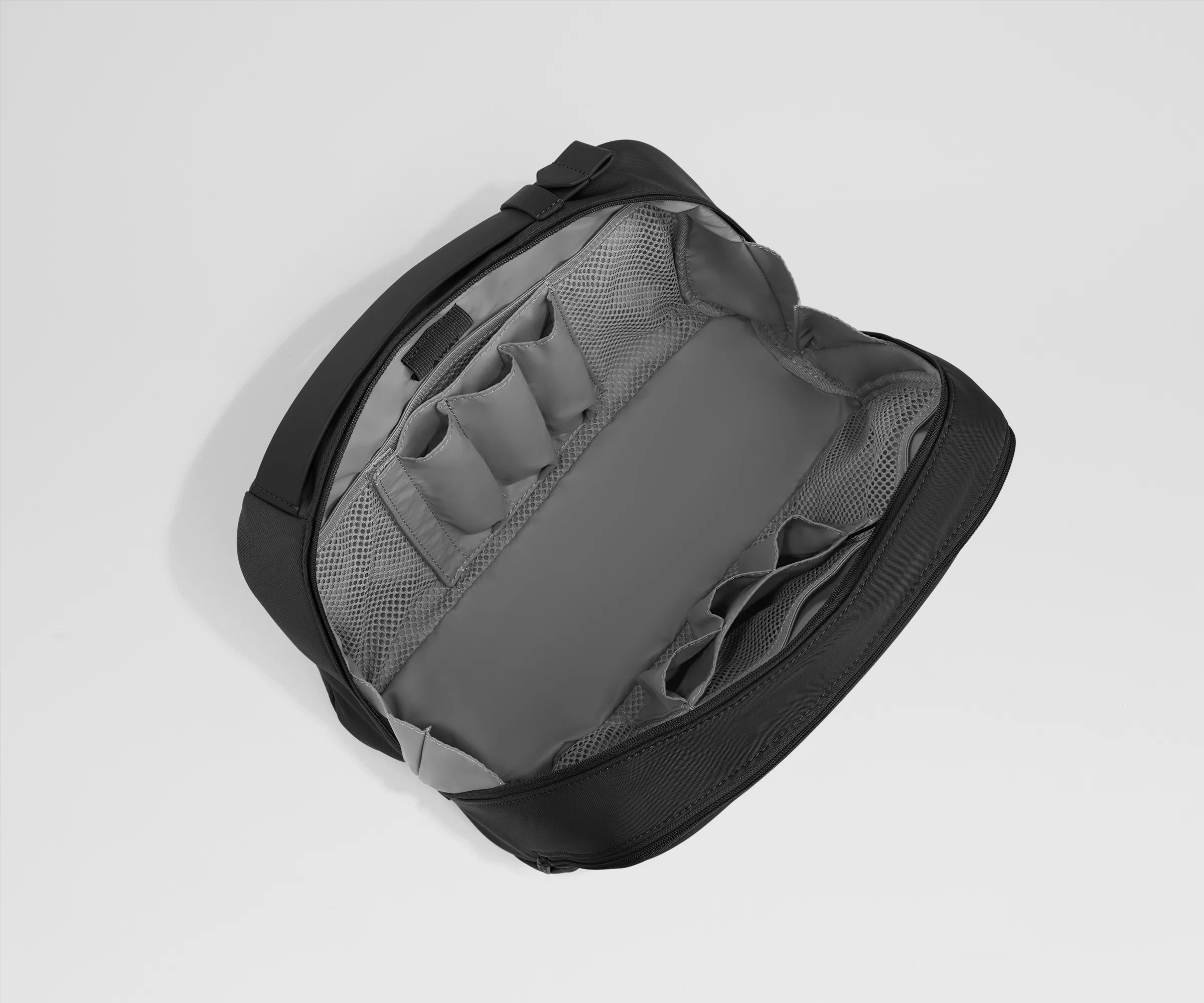 Extra Large Toiletry Bag in Jet Black - Image 2