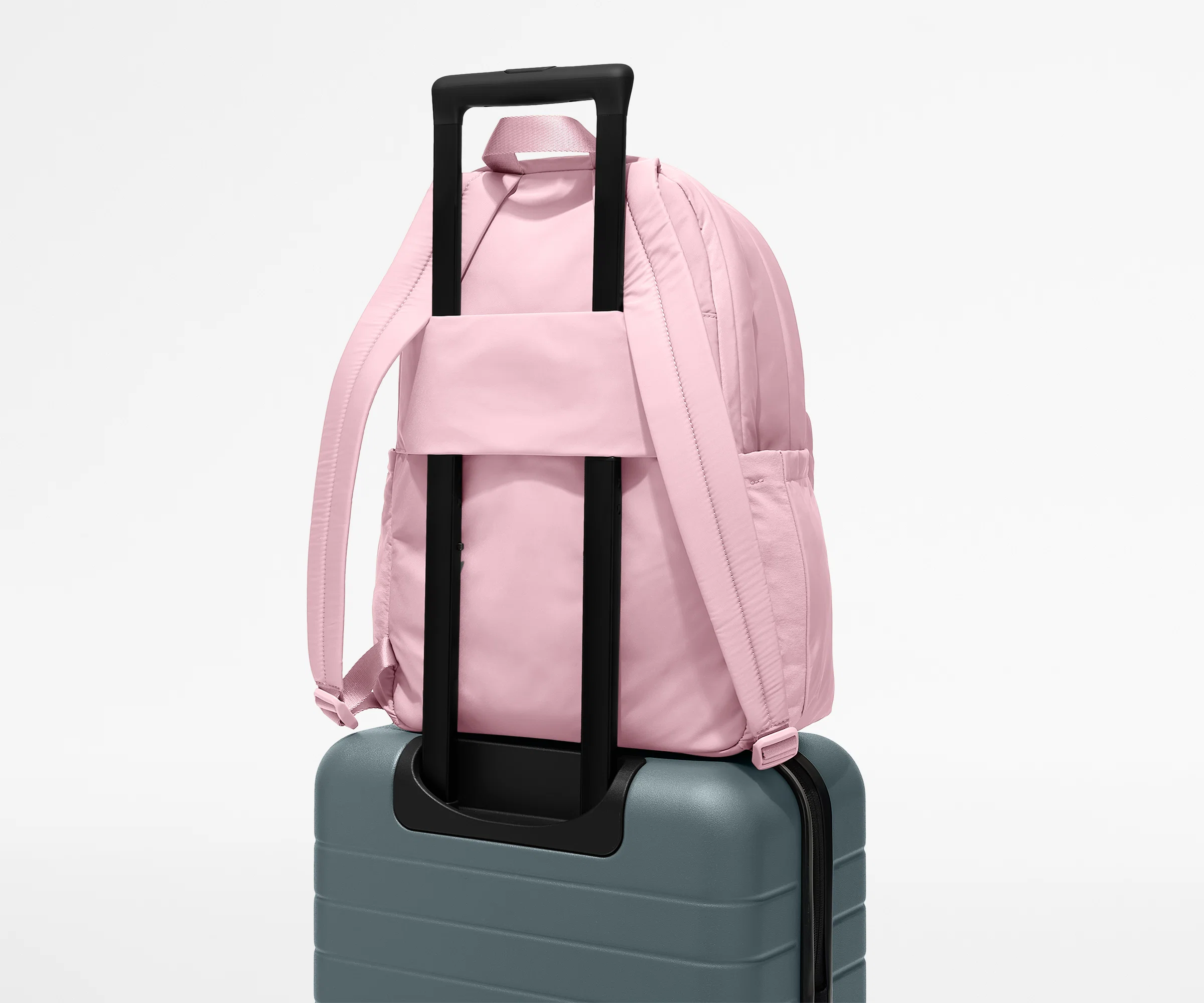 Large Featherlight Backpack in Glacial Pink - Image 7