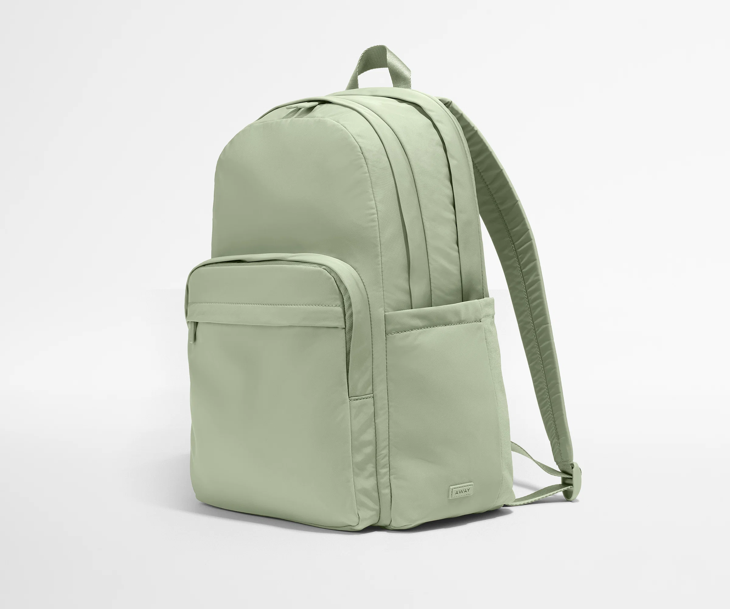 Large Featherlight Backpack in Sage Green - Image 3