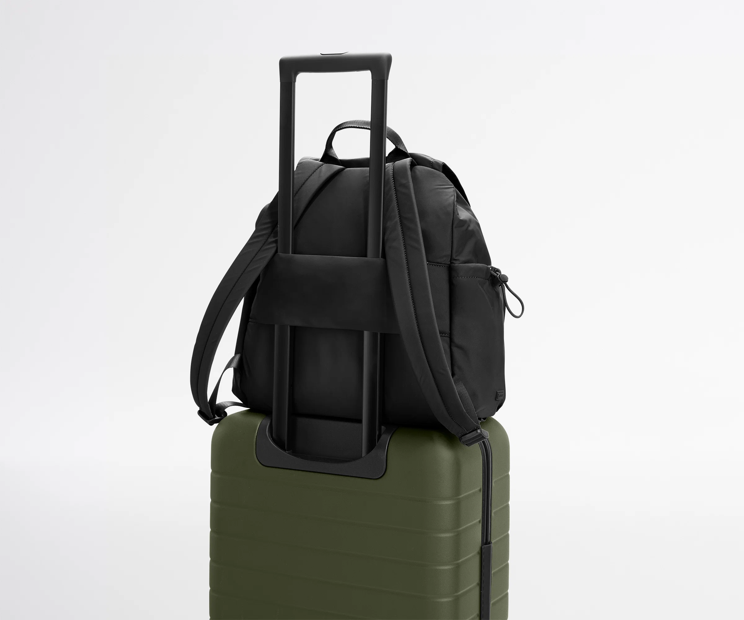 Featherlight Cargo Backpack in Jet Black - Image 7