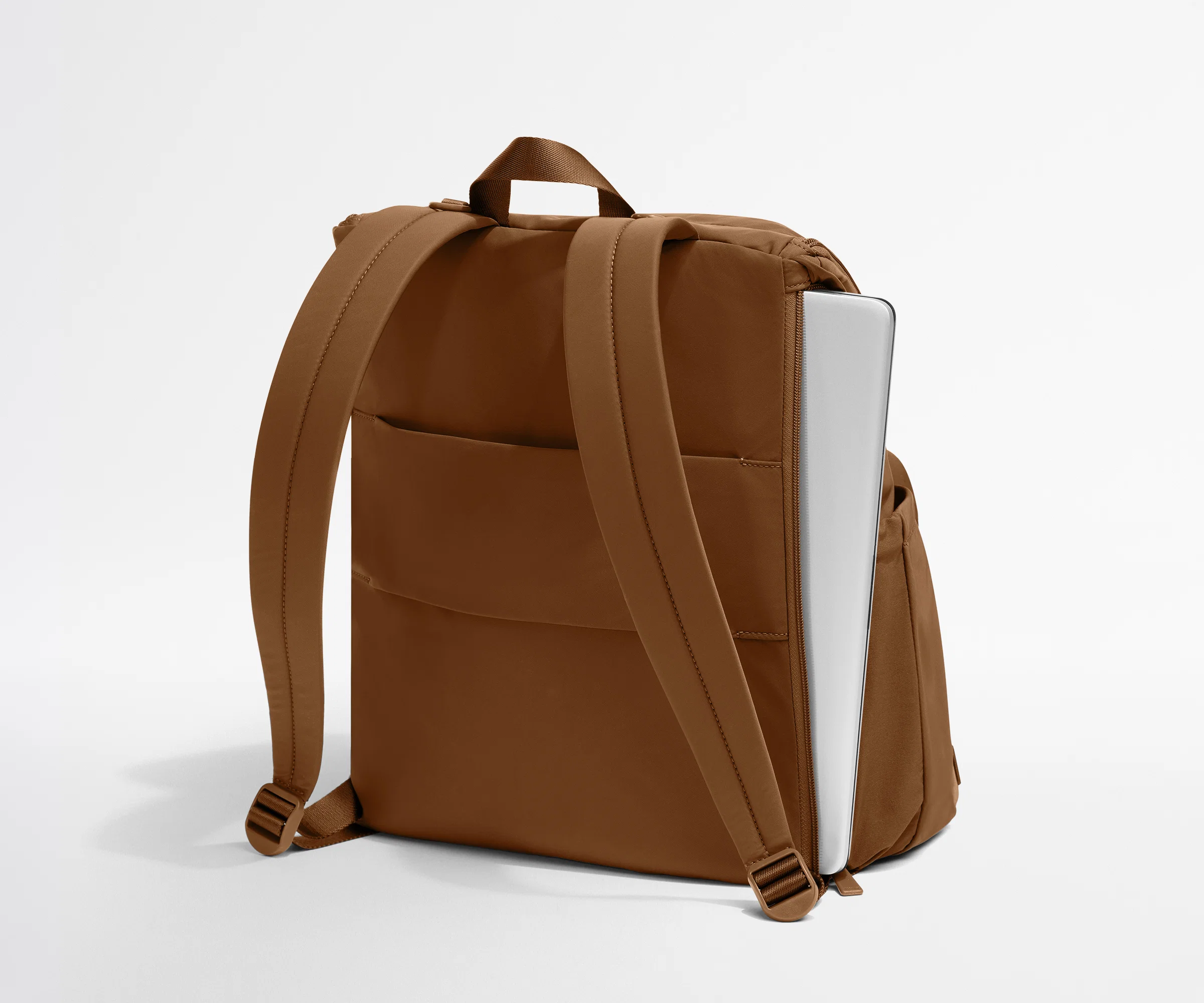 Featherlight Diaper Backpack in Amaro Brown - Image 6