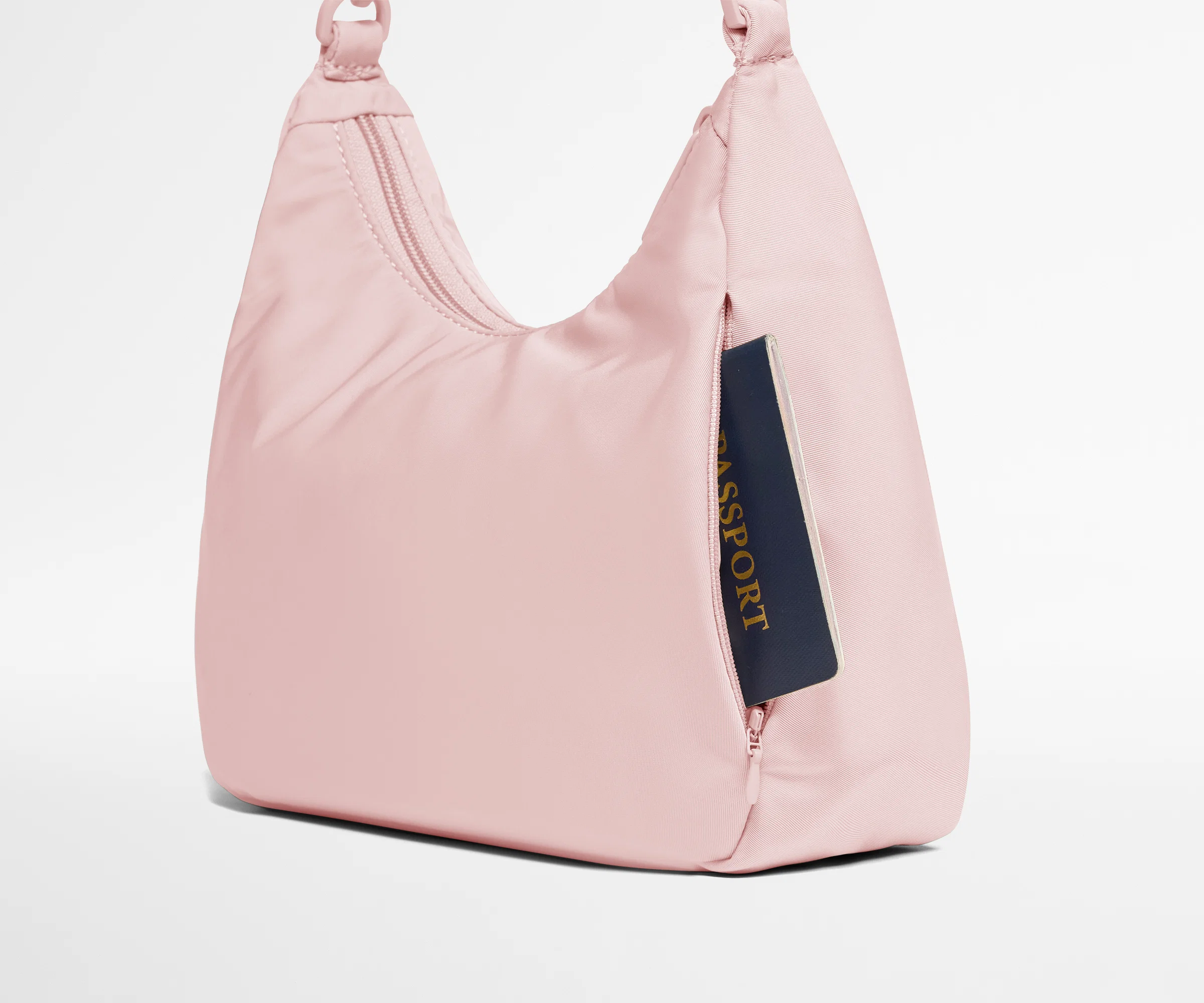 Featherlight Duo Crossbody in Blush Pink - Image 6