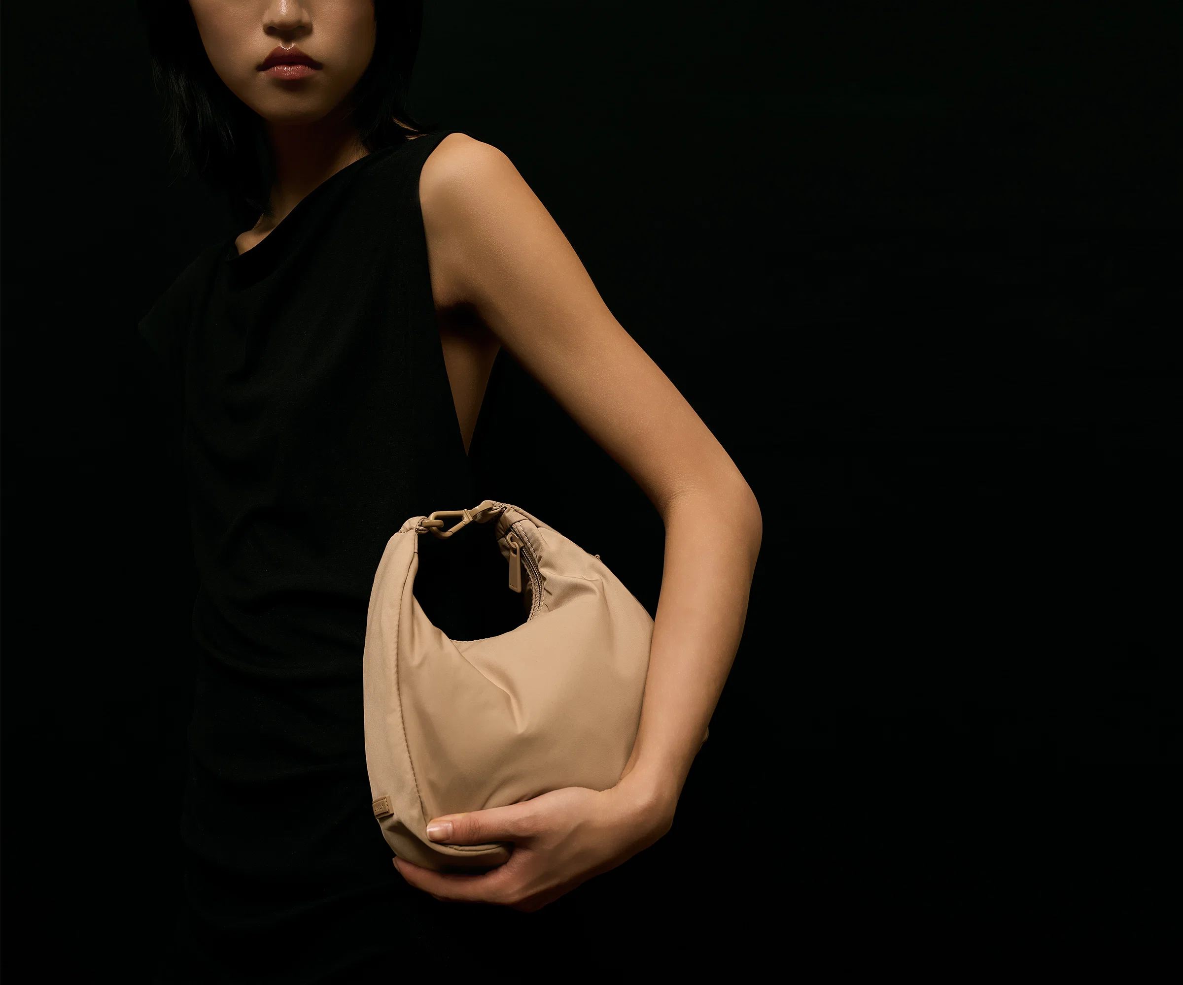 Featherlight Duo Crossbody in Camel Brown - Image 4