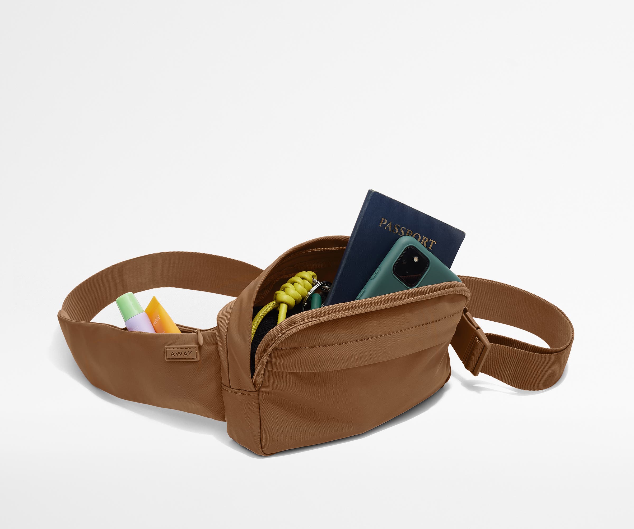Featherlight Sling Bag in Amaro Brown - Image 4