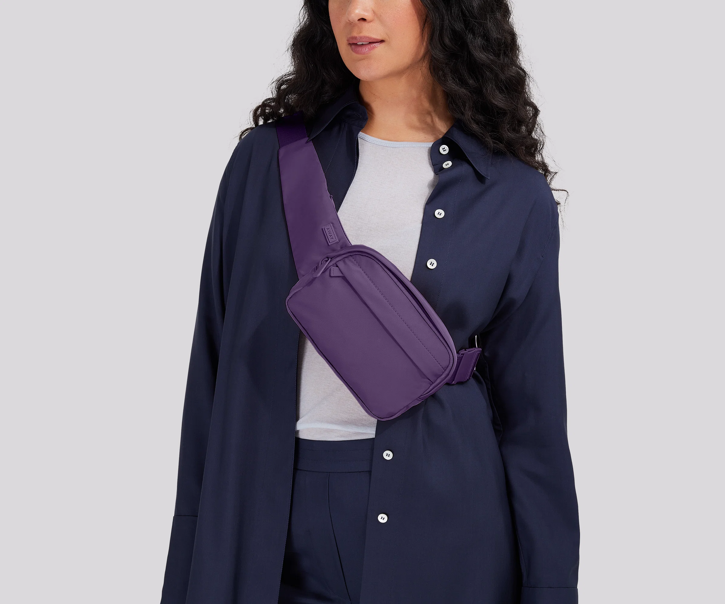Featherlight Sling Bag in Misty Purple - Image 2