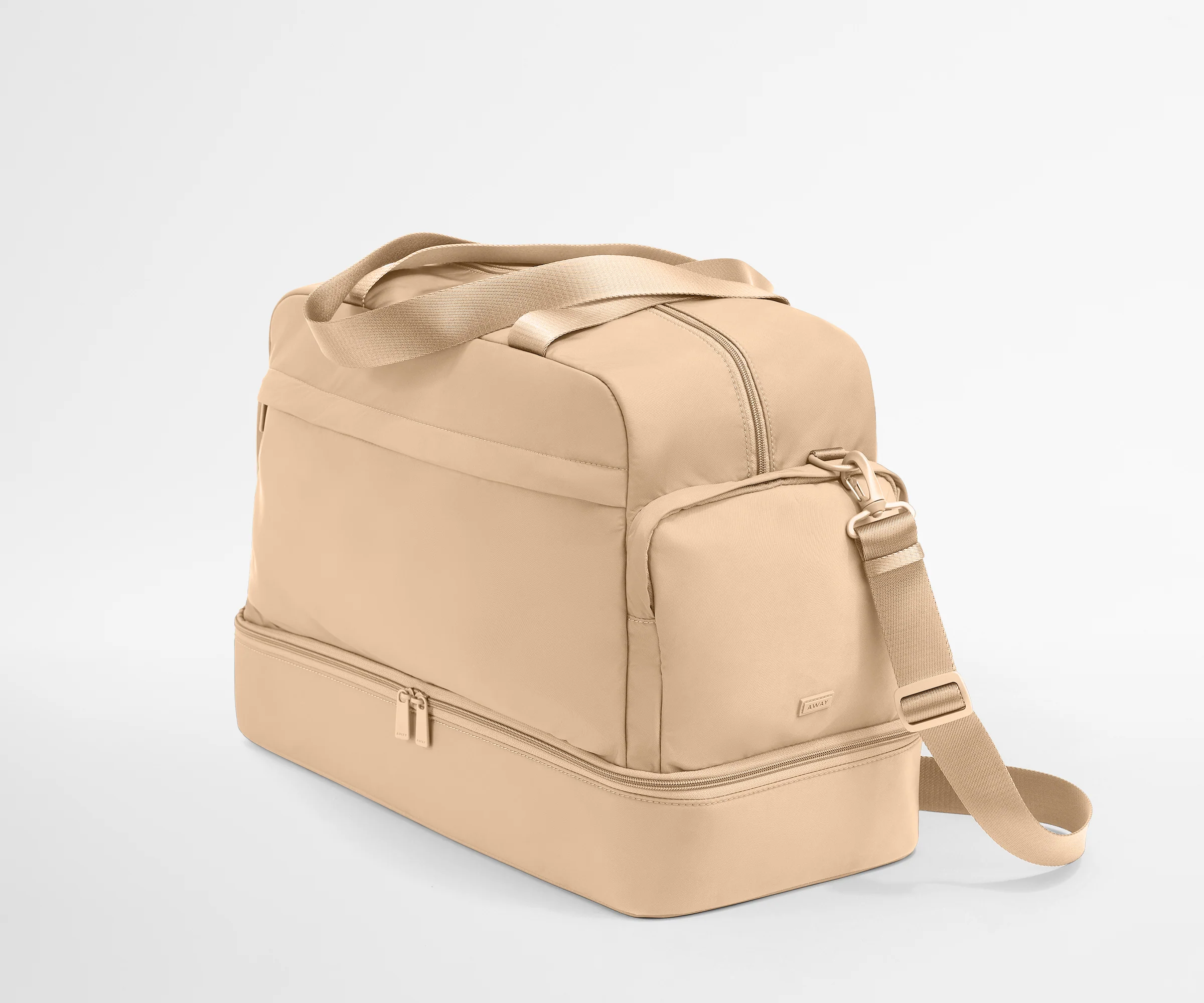 Featherlight Weekender in Camel Brown - Image 3