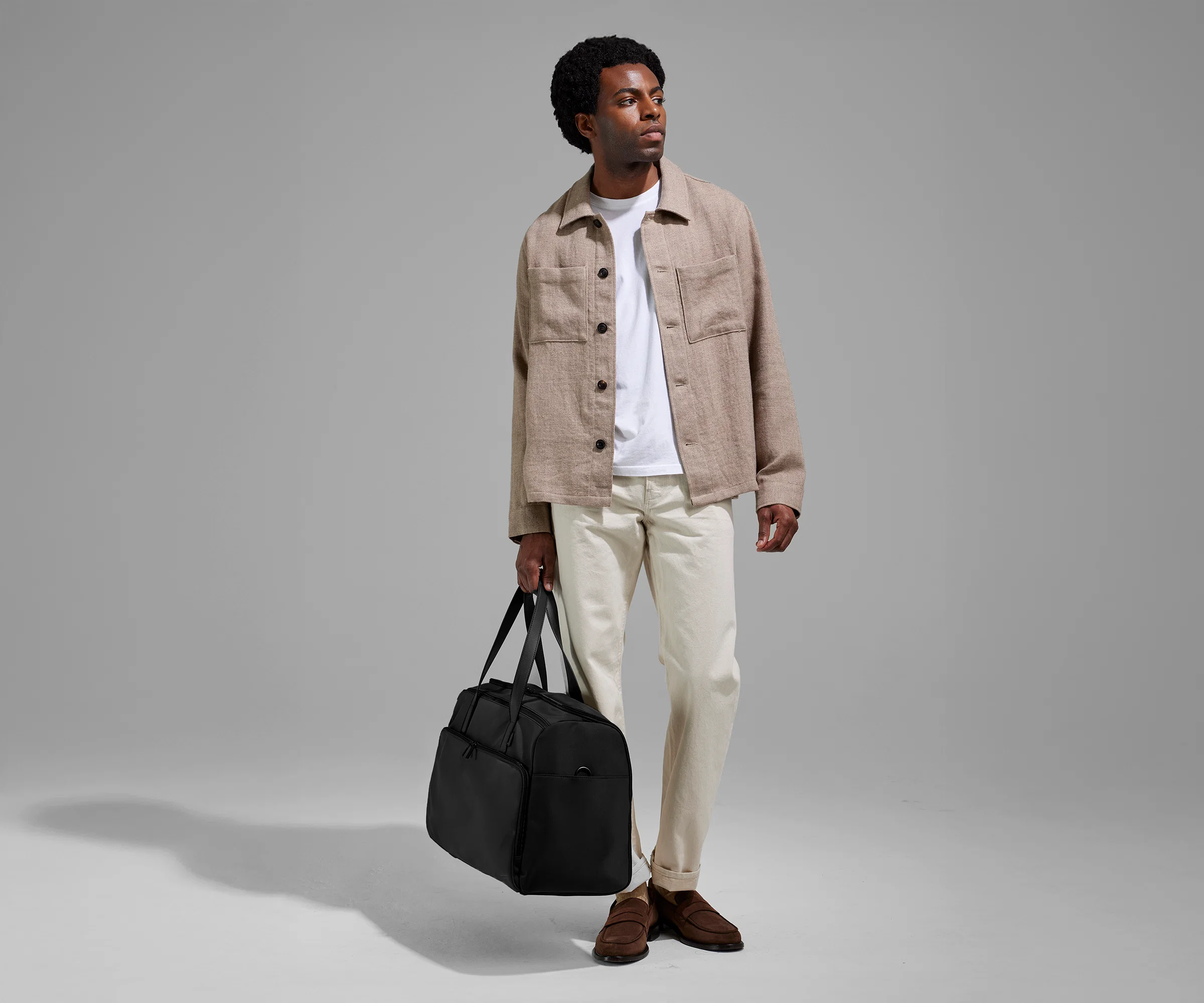 Garment Duffle in Jet Black - Image 5