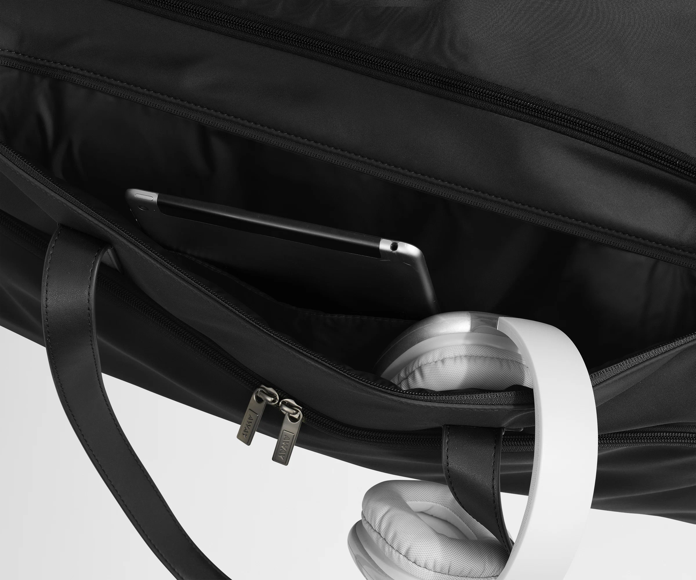 Garment Duffle in Jet Black - Image 7