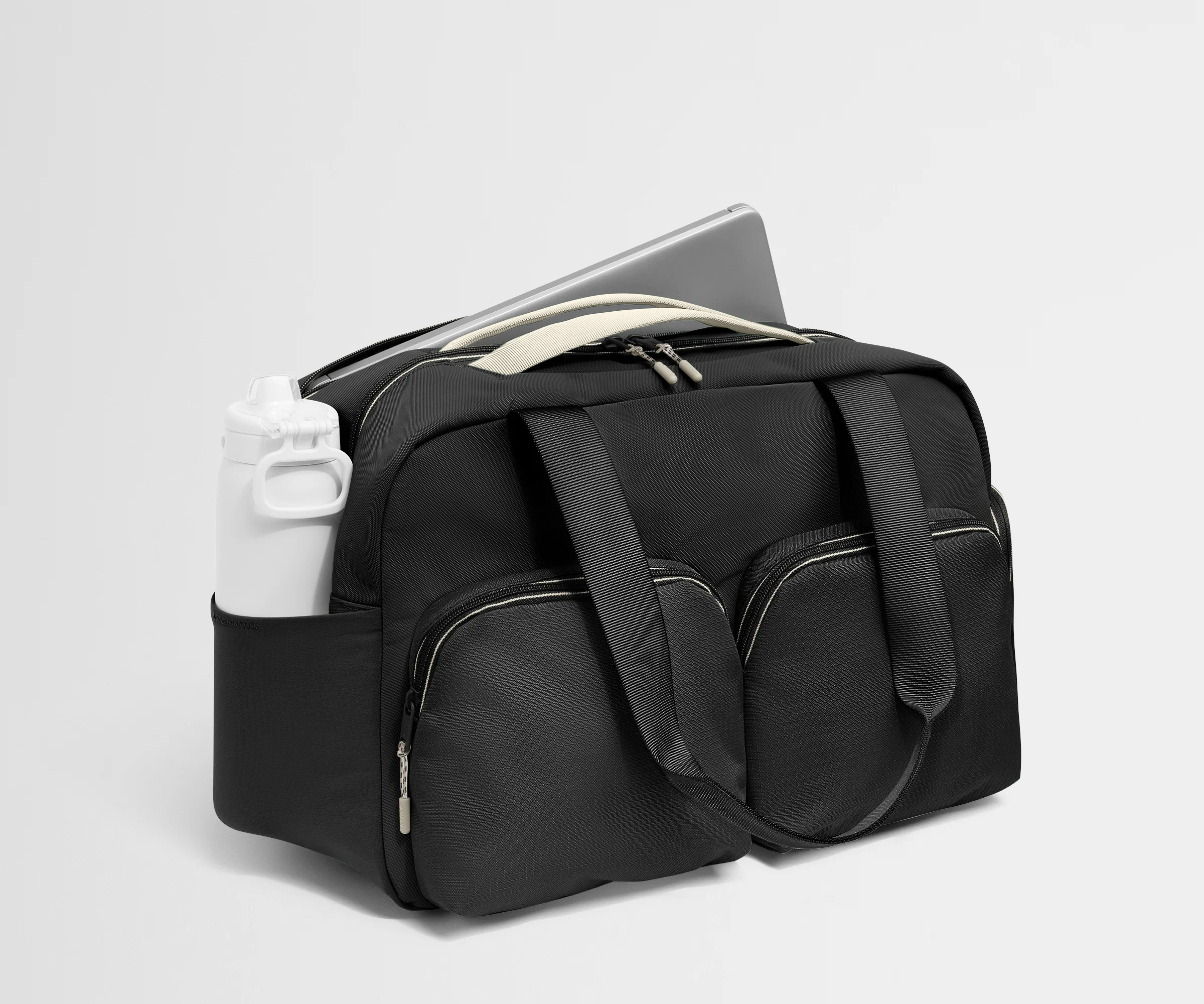 Gym Bag in Jet Black - Image 3