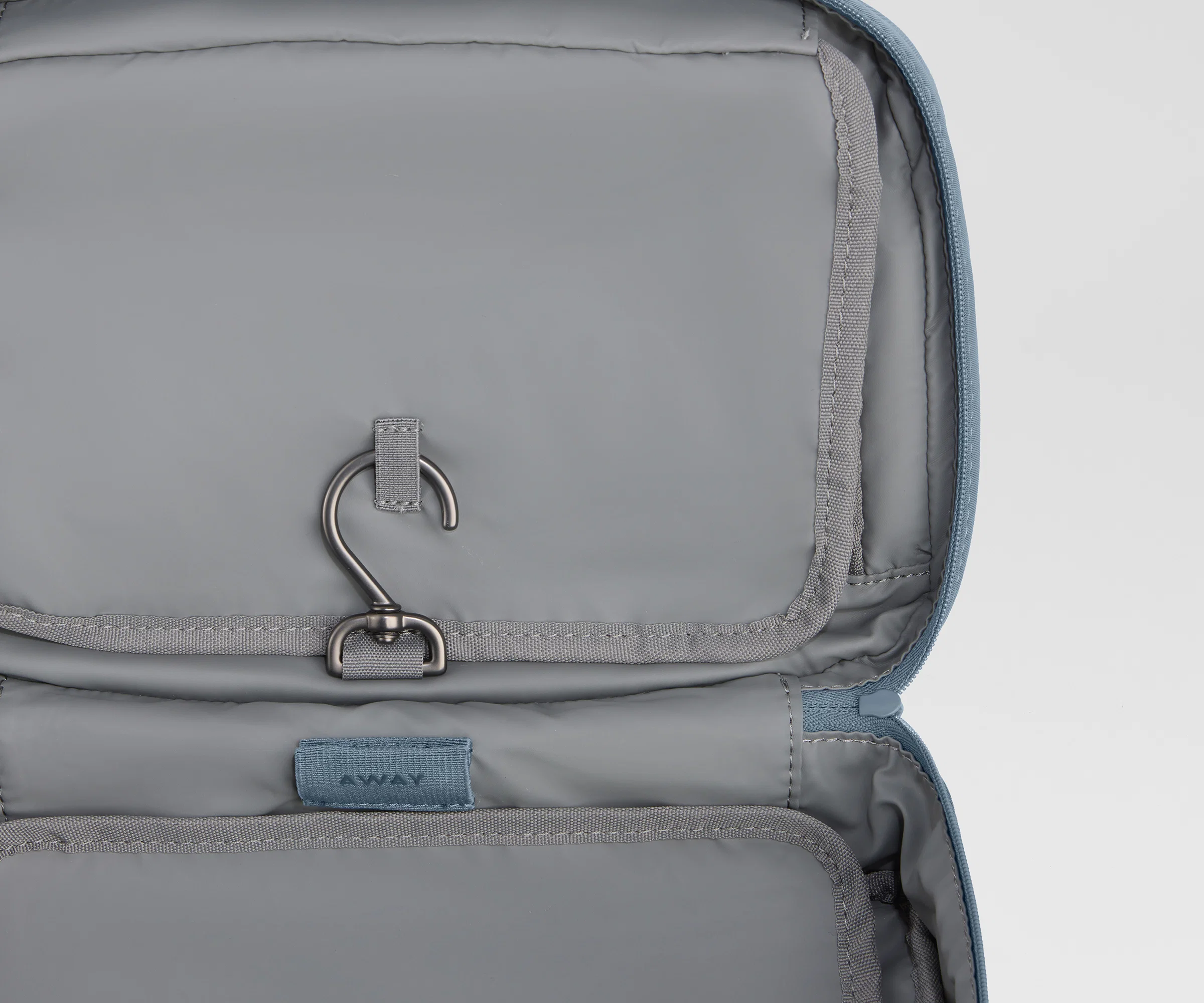 Hanging Toiletry Bag in Coast Blue - Image 3