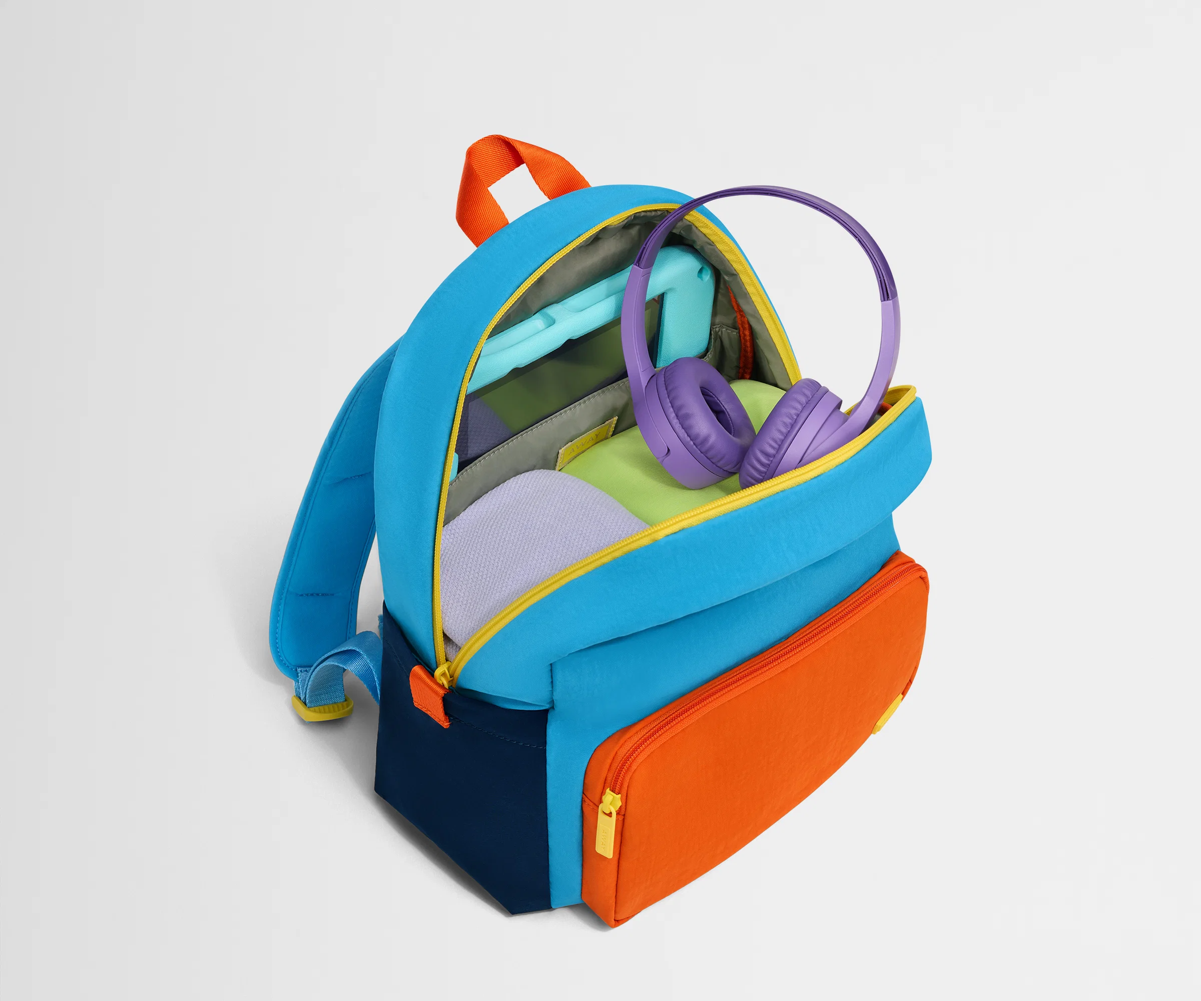 Kids Backpack in Splash Blue - Image 2