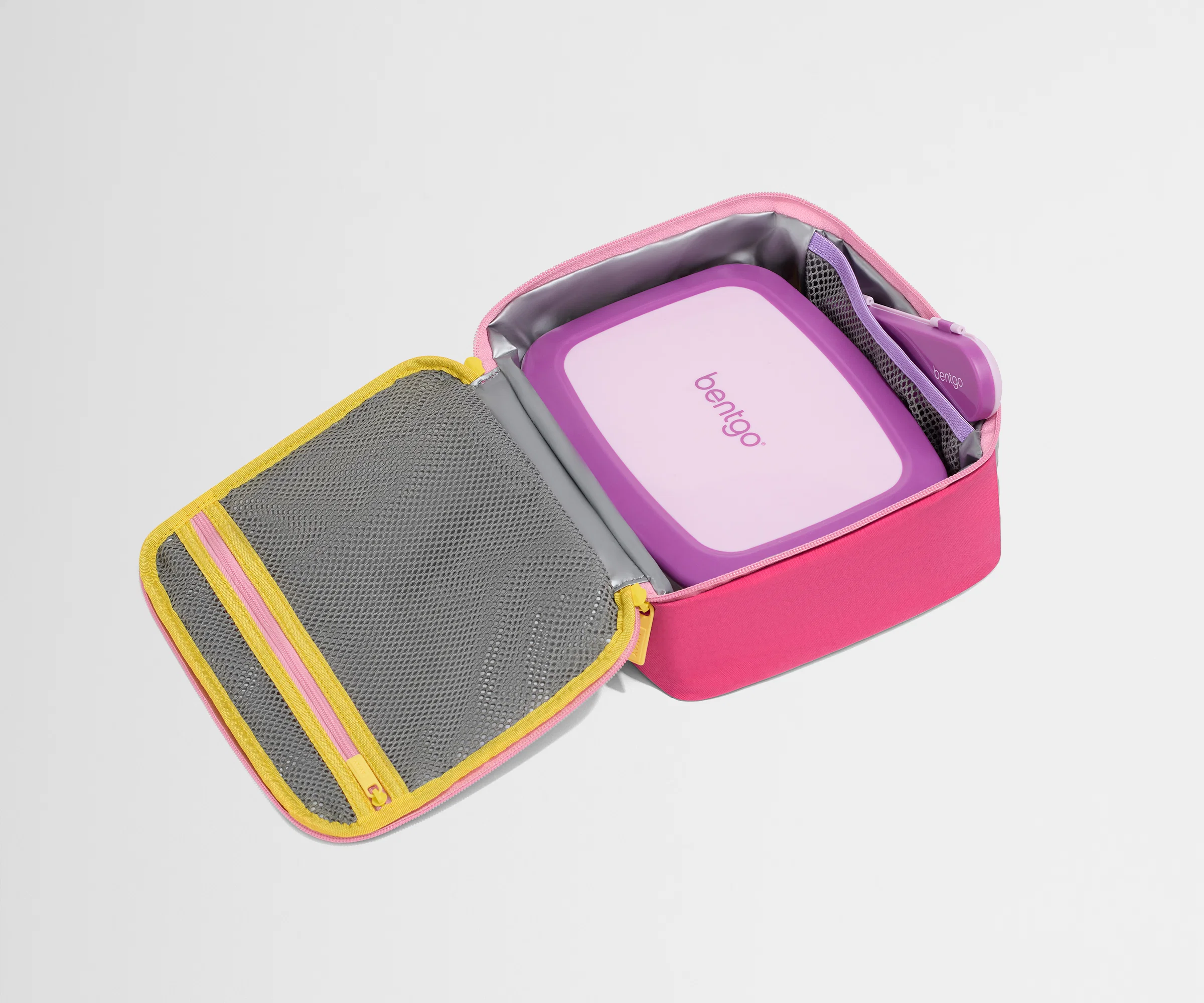 Kids Lunch Box in Cotton Candy Pink - Image 6