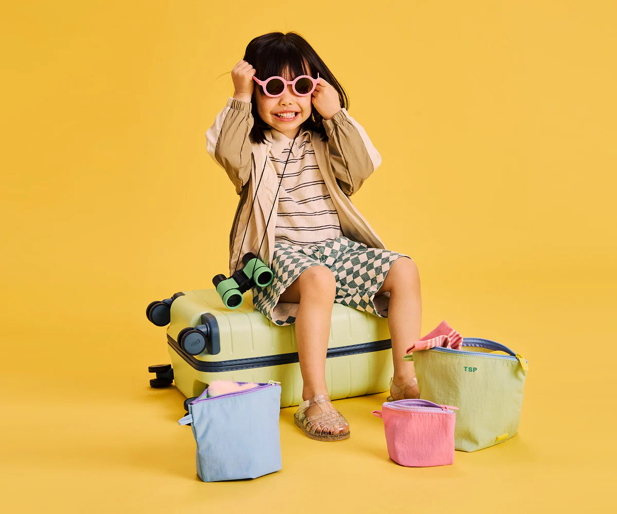 Kids Pouch Set in Garden Mix - Image 5