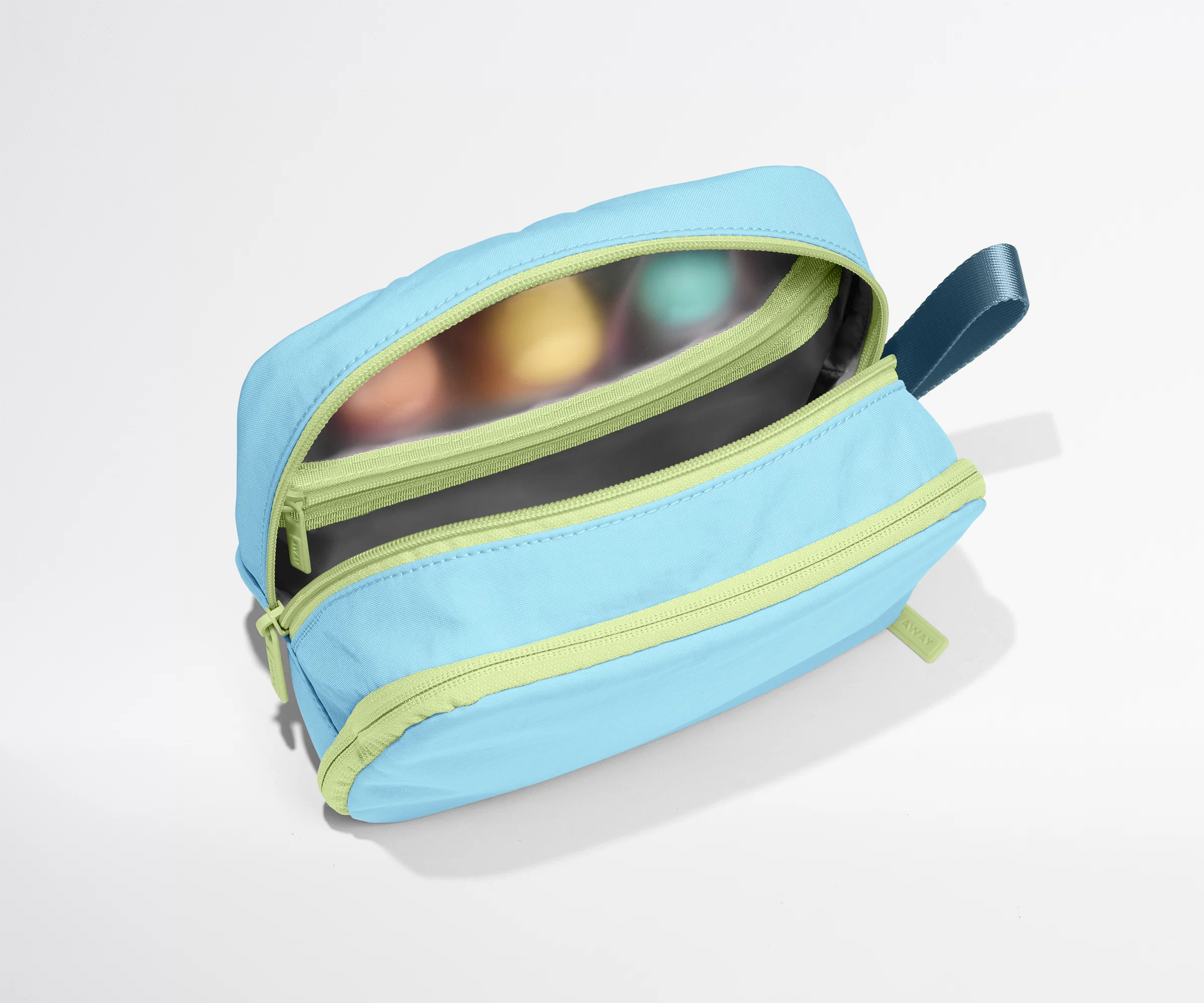 Kids Toiletry Bag in Dragonfly Blue - Image 3