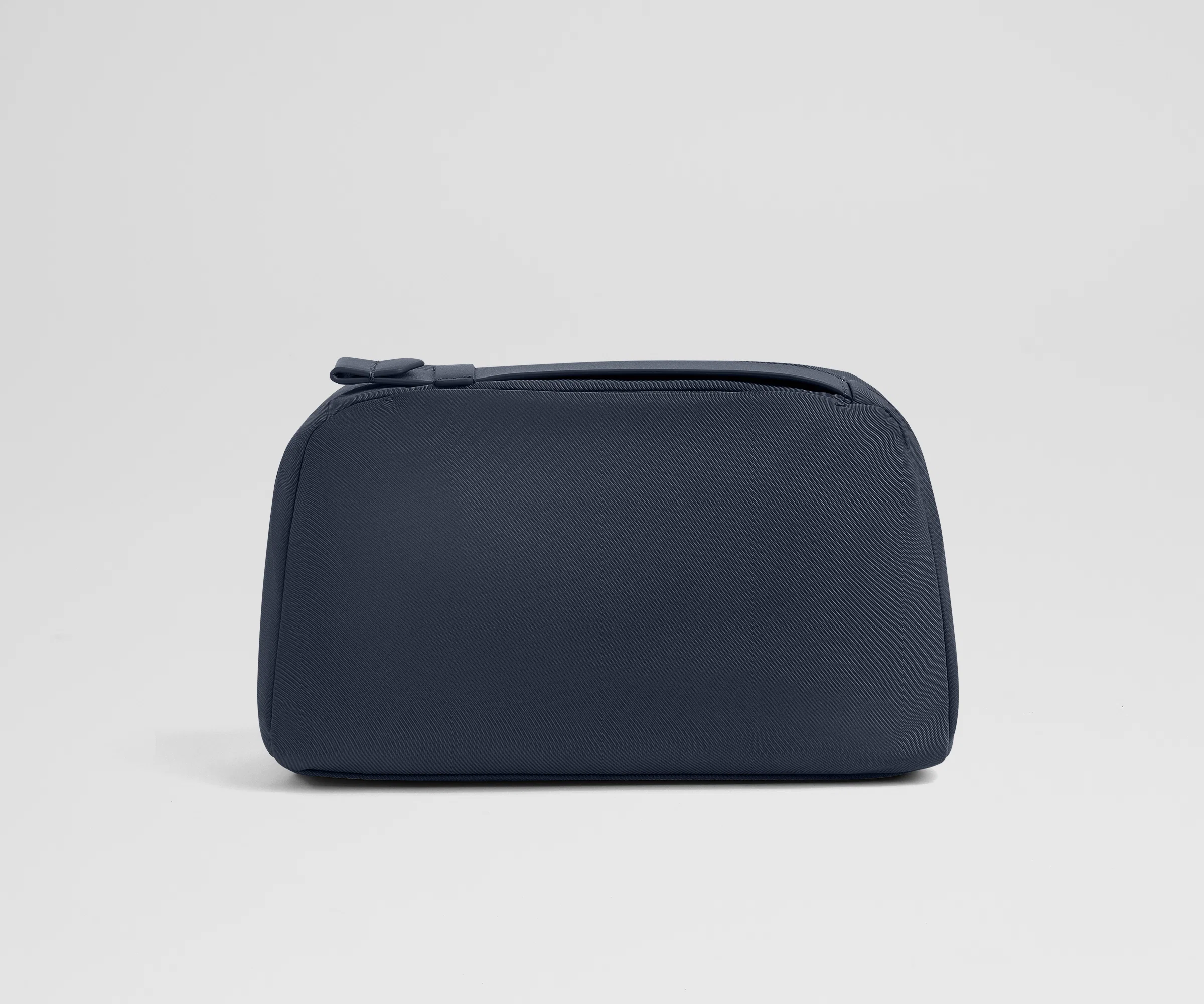 Large Toiletry Bag in Navy Blue - Image 4