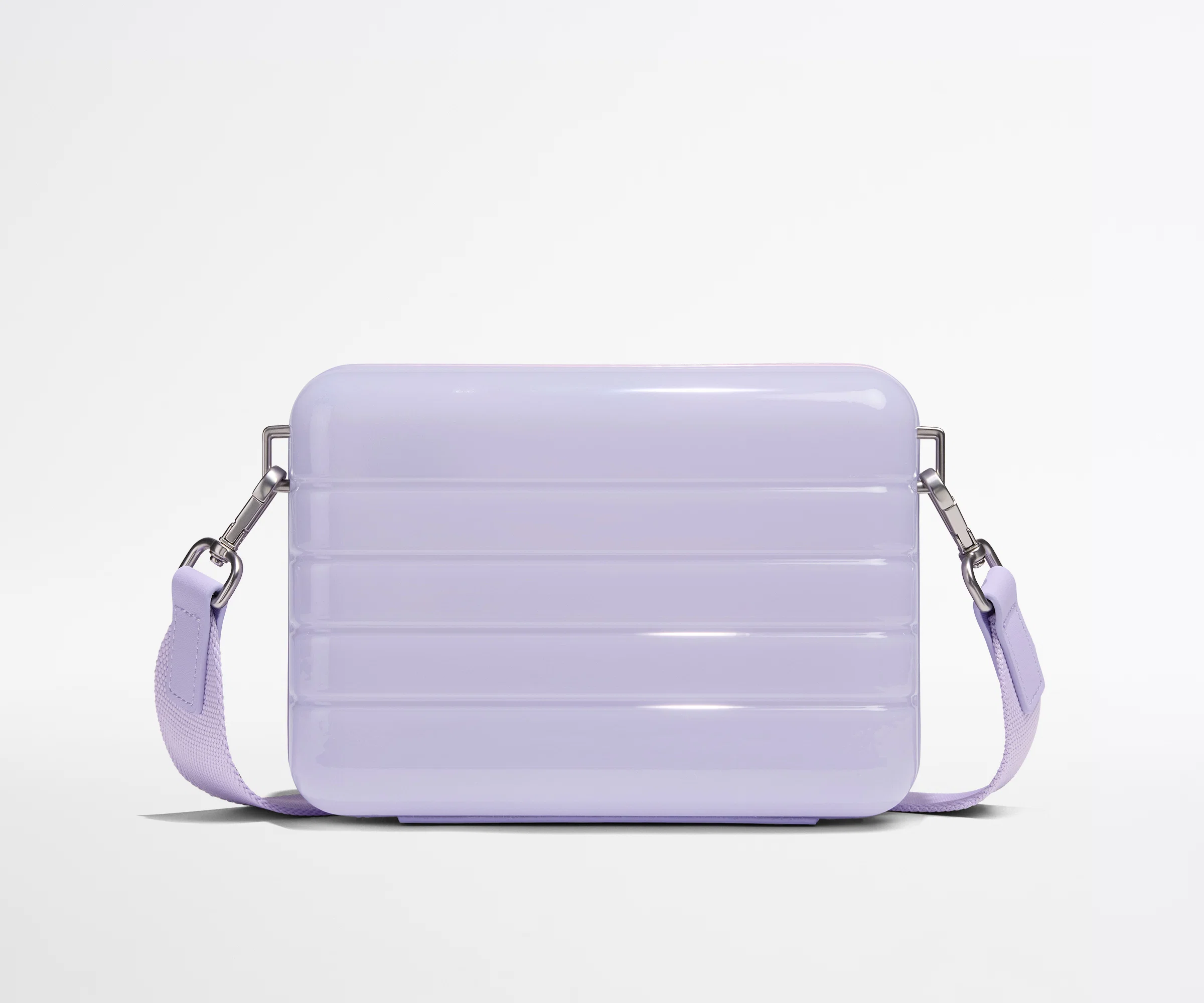 The Mini Crossbody in Glazed Lavender Haze Purple - Image 3