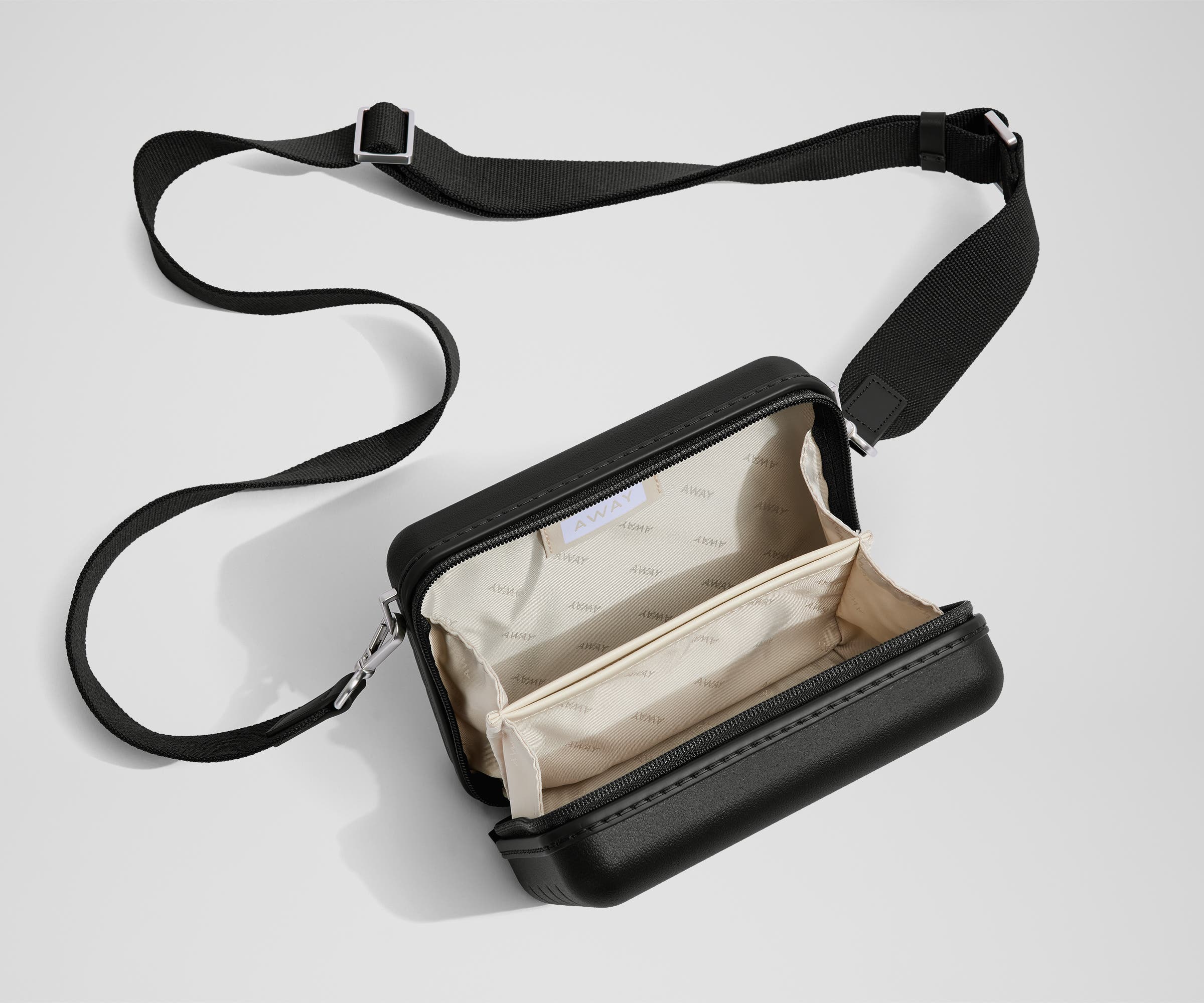 The Mini Crossbody in Jet Black - Image 2