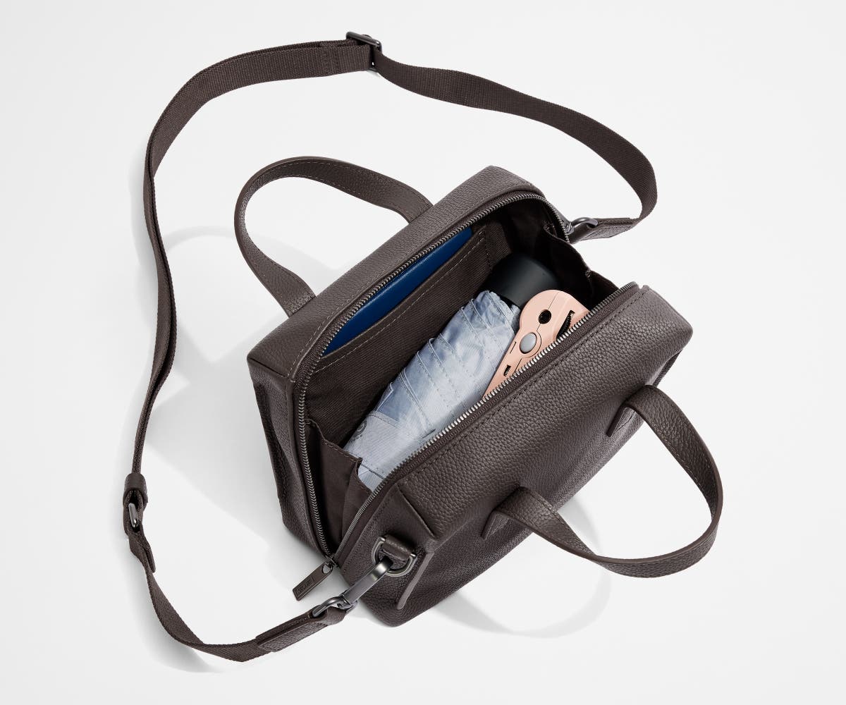 Mini Everywhere Bag in Espresso Brown - Image 4