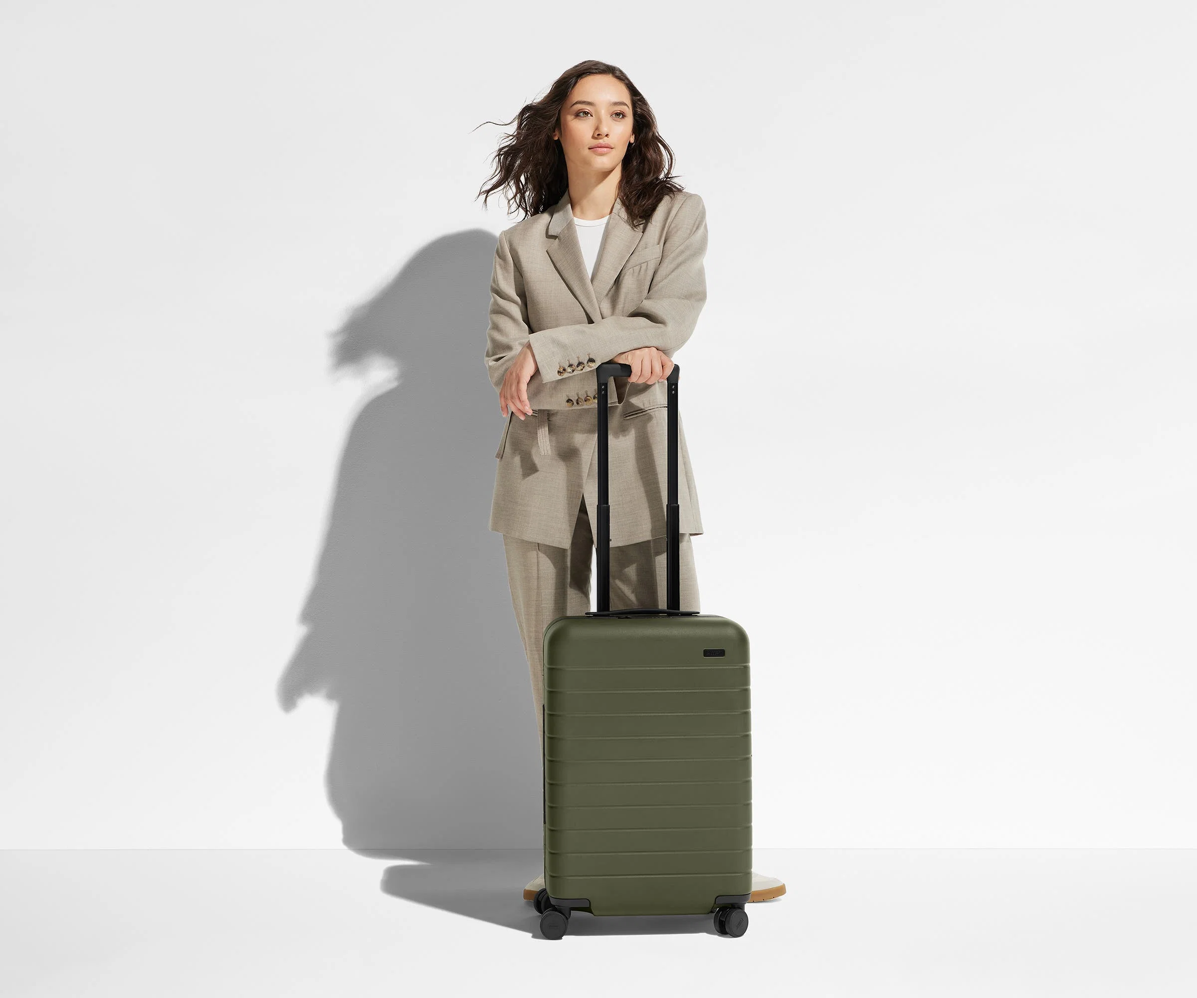 The Bigger Carry-On in Cloud Gray - Image 3