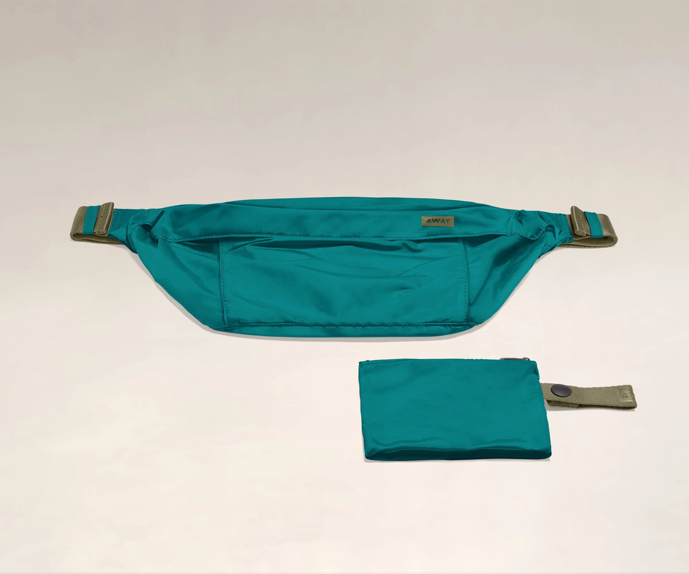 The Packable Sling Bag in Teal - Image 4
