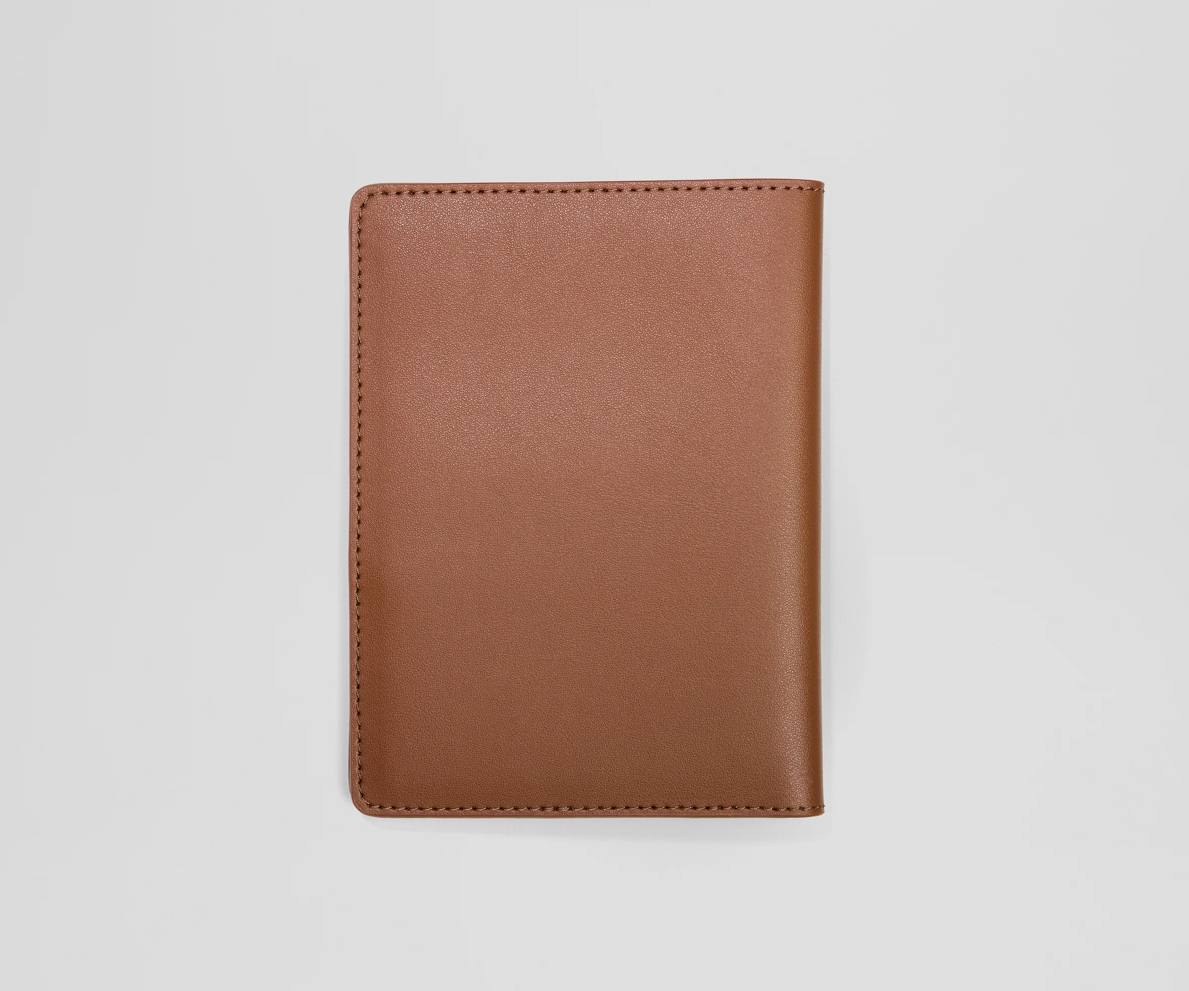 Passport Holder in Saddle Brown - Image 3