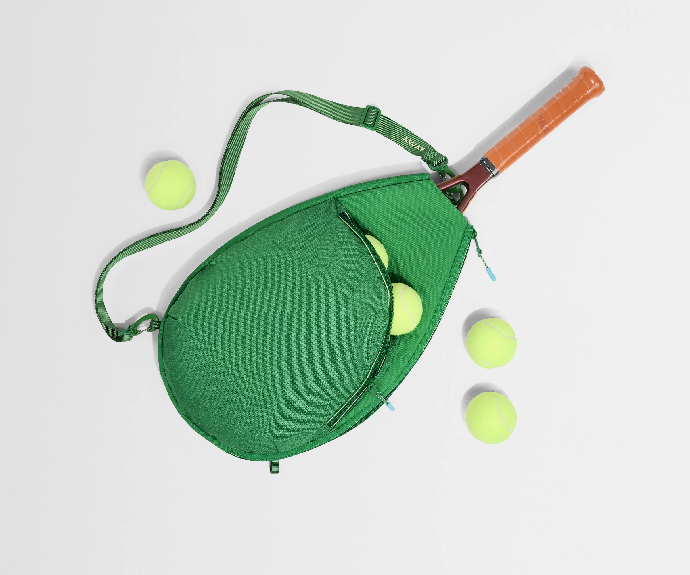 Racket Bag in Clubhouse Green - Image 3