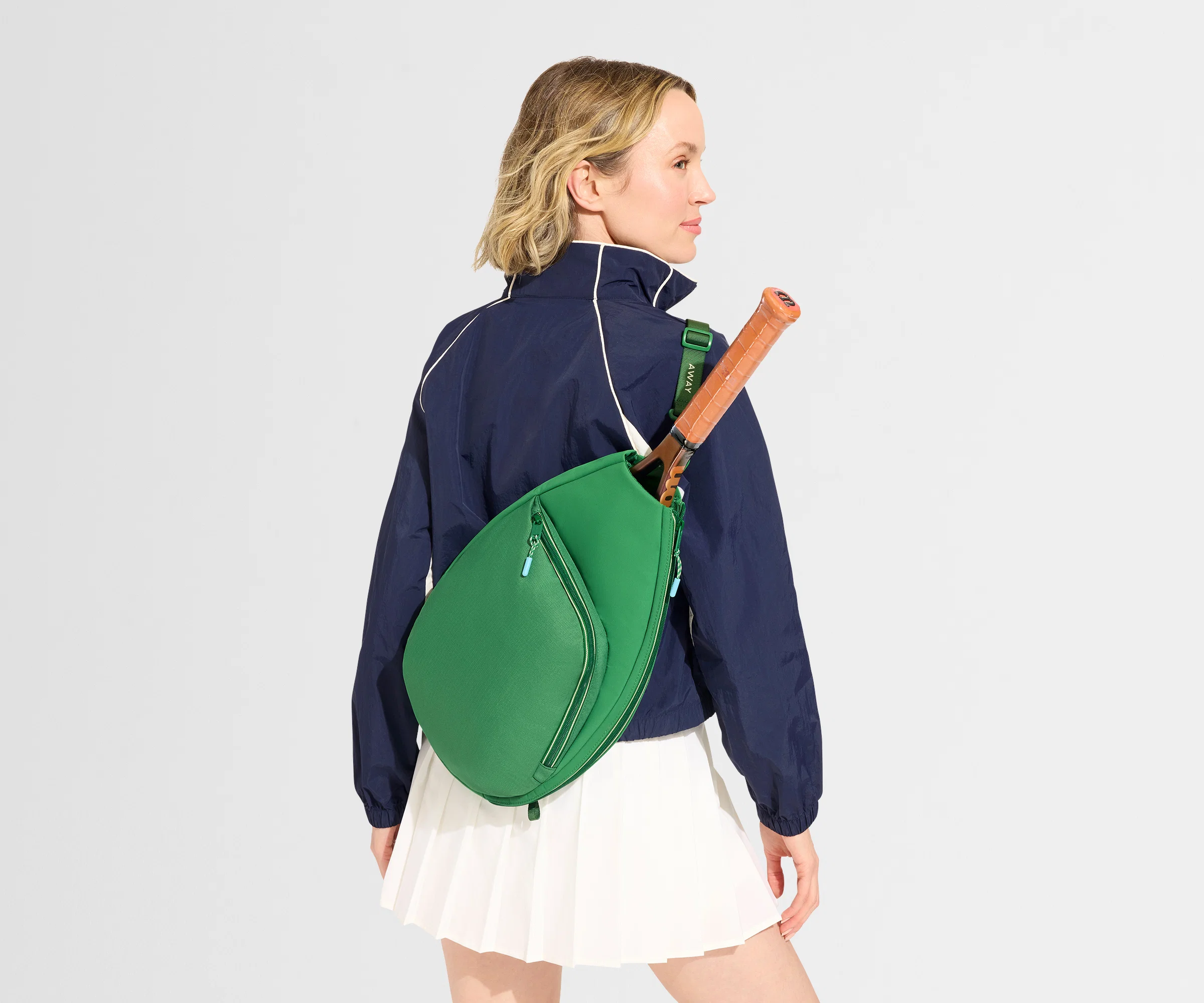 Racket Bag in Clubhouse Green - Image 4