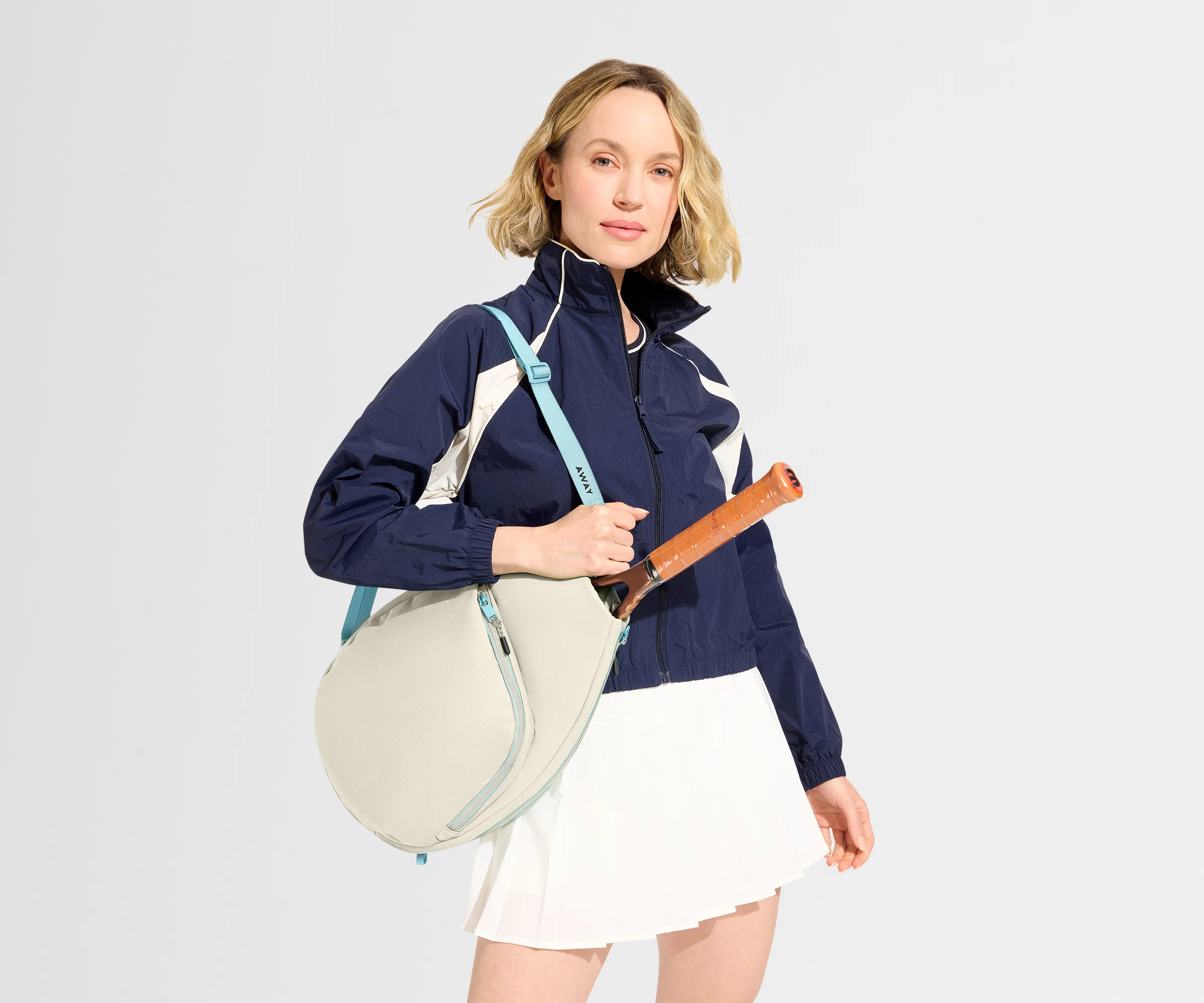 Racket Bag in Salt White - Image 4