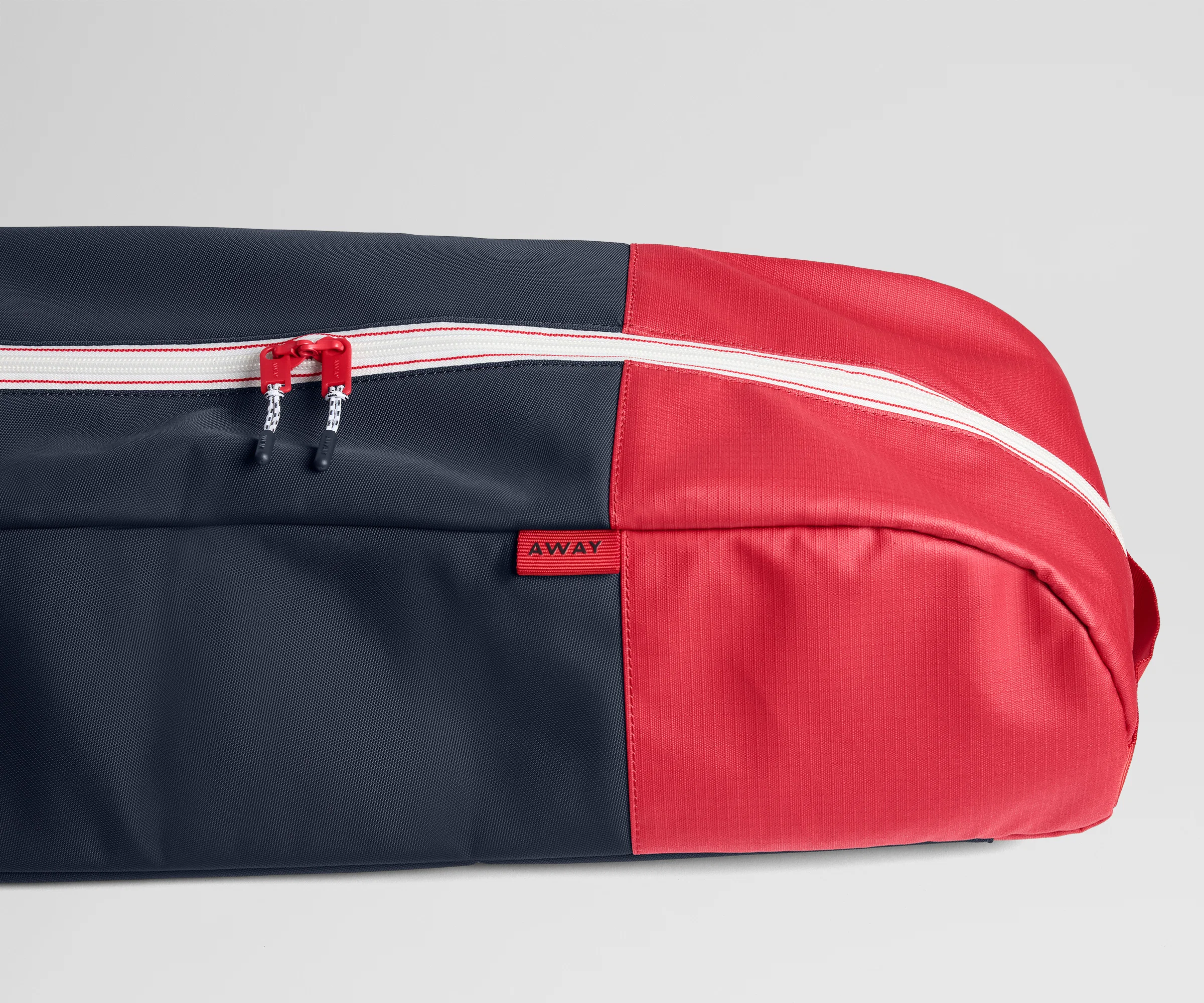 Roll-Top Ski Bag in Navy Blue - Image 3