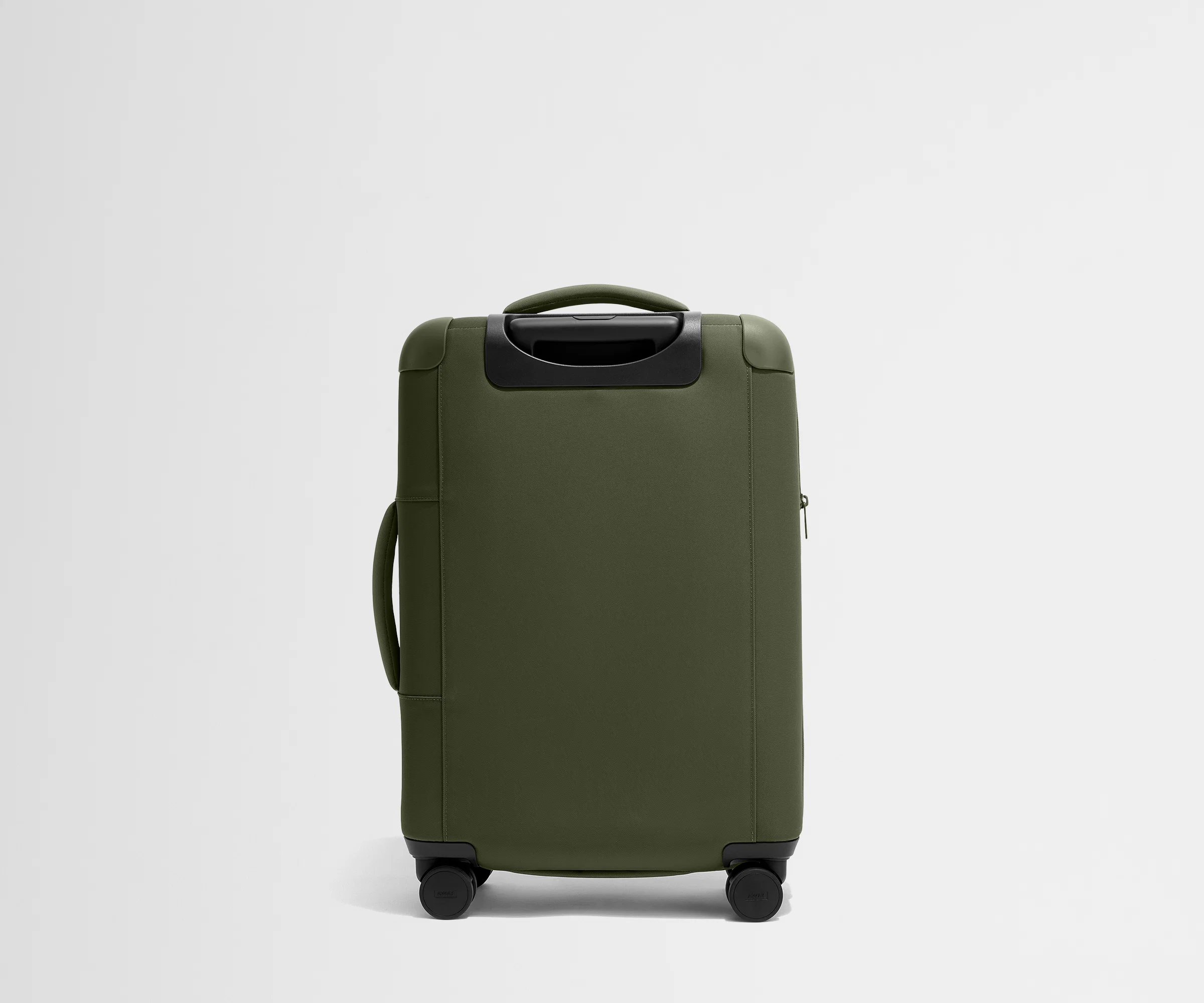 Softside Bigger Carry-On in Olive Green - Image 9