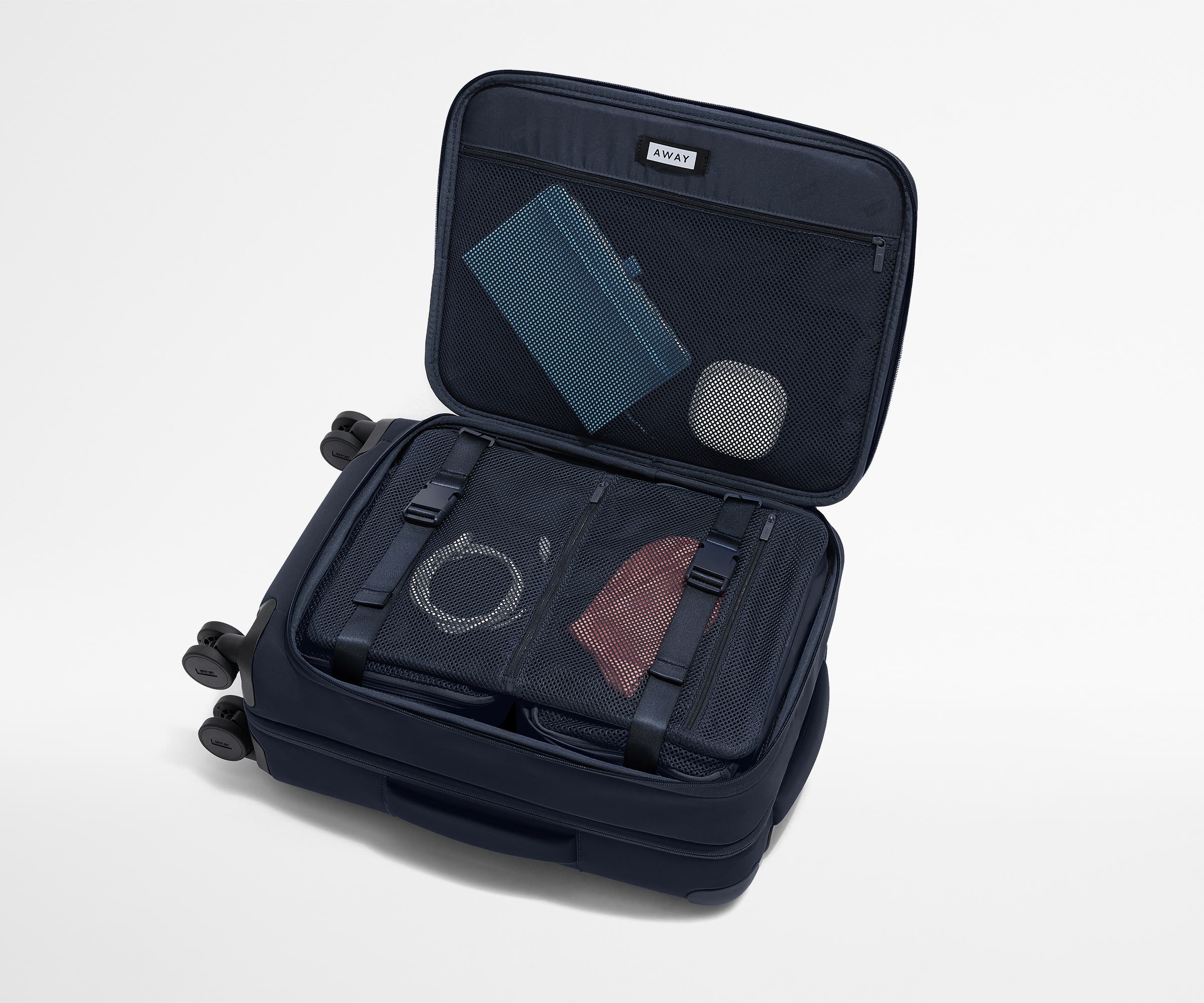 Softside Carry-On in Navy Blue - Image 5