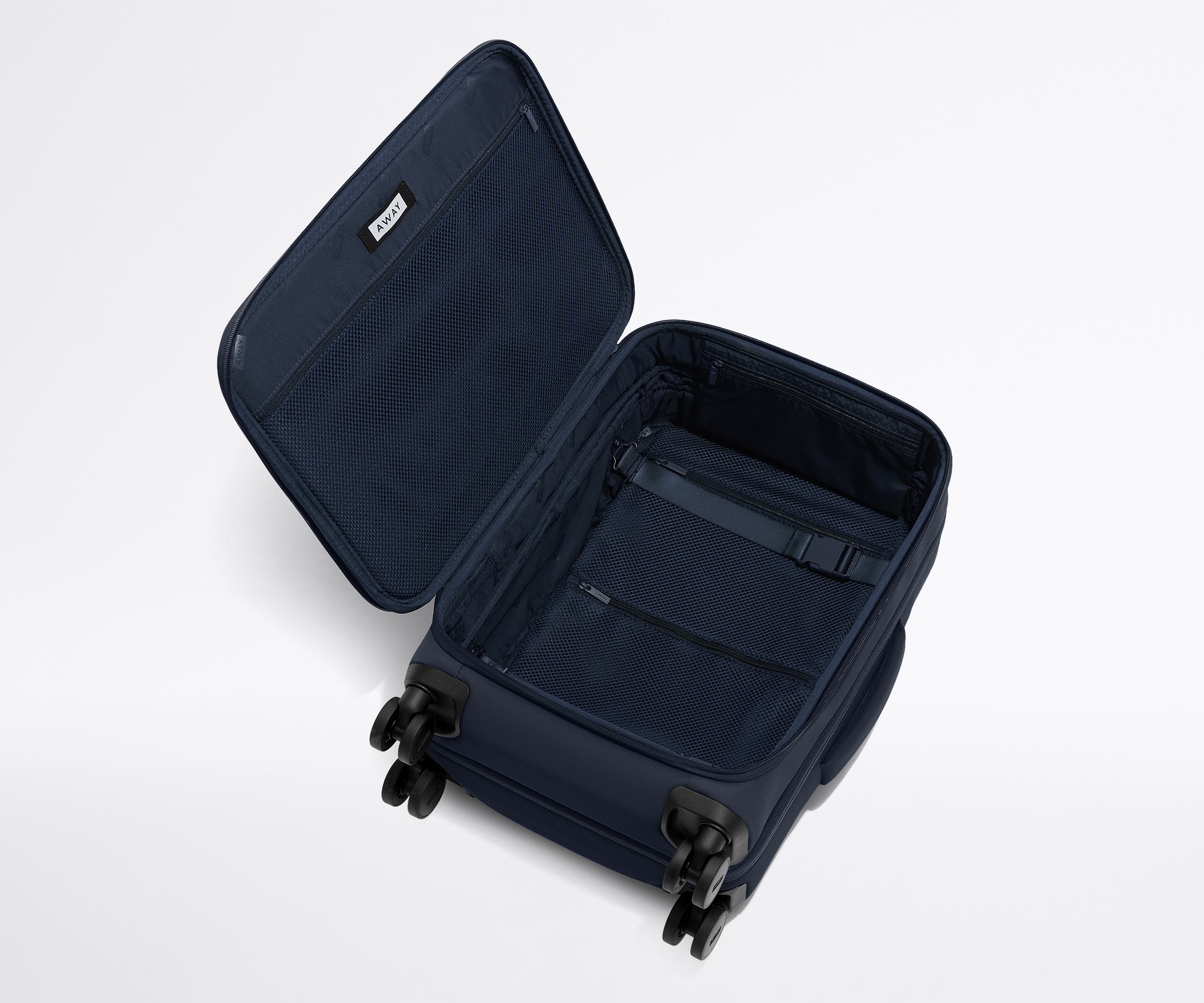 Softside Carry-On in Navy Blue - Image 8