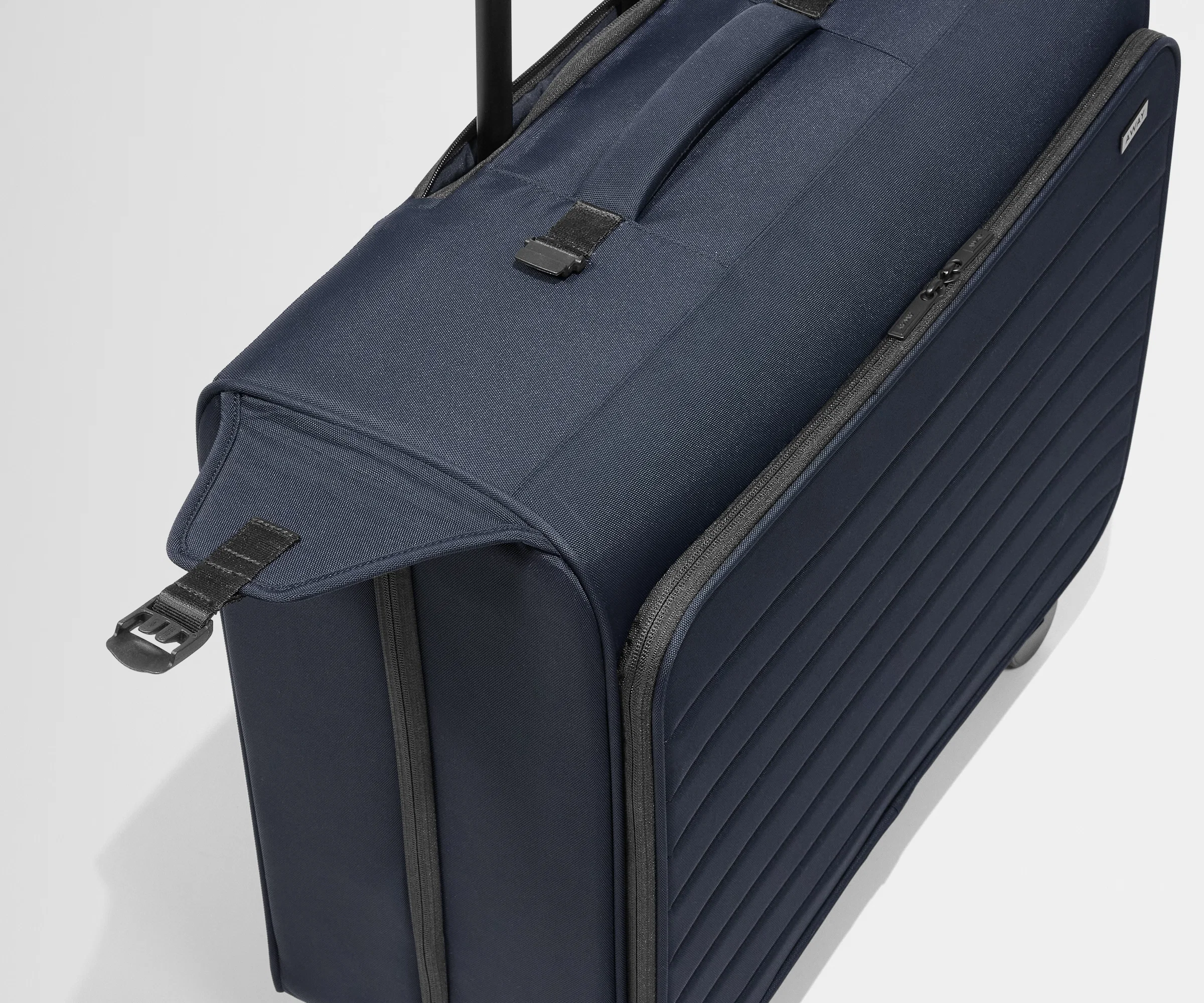 Softside Garment Roller in Navy Blue - Image 8