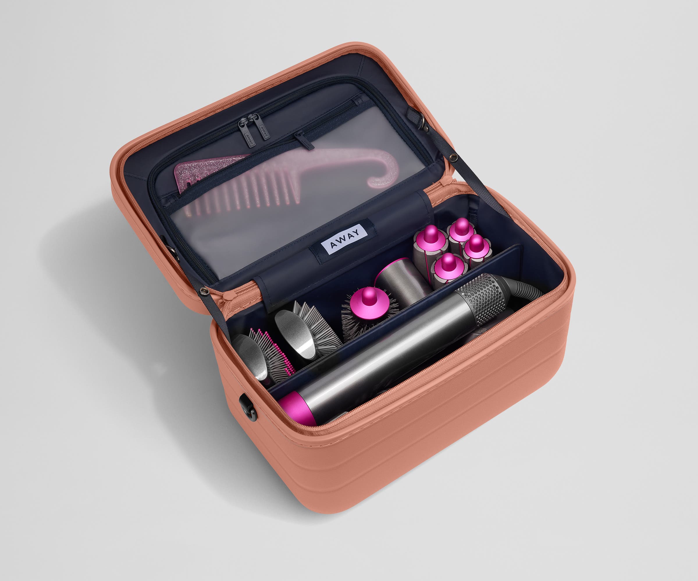 The Train Case in Clay Pink - Image 4