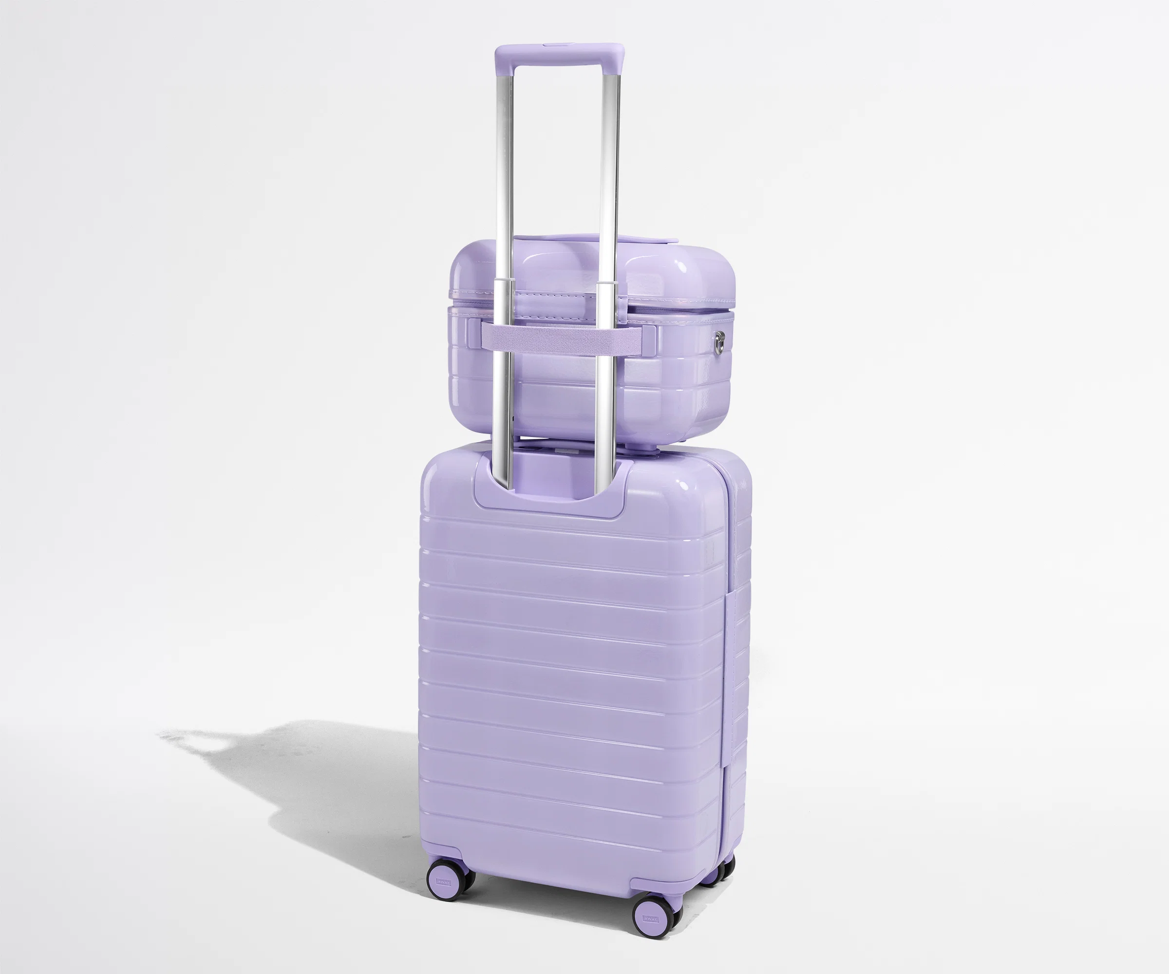 The Train Case in Glazed Lavender Haze Purple - Image 5