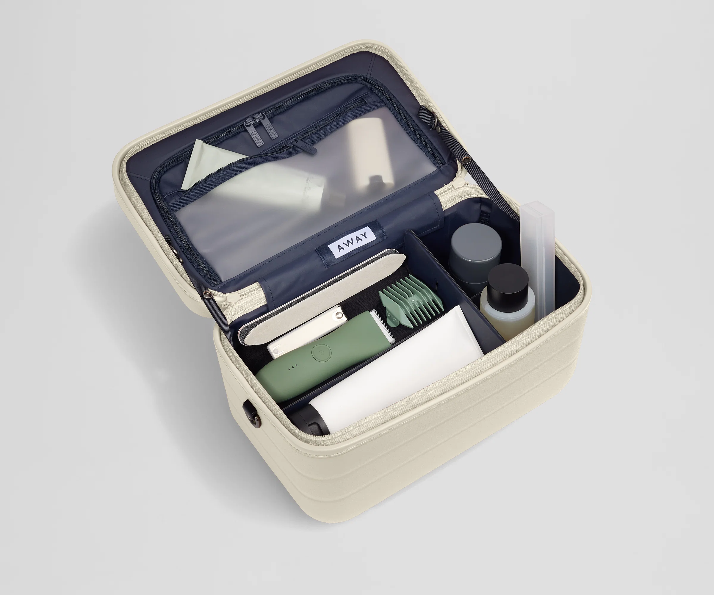 The Train Case in Salt White - Image 6